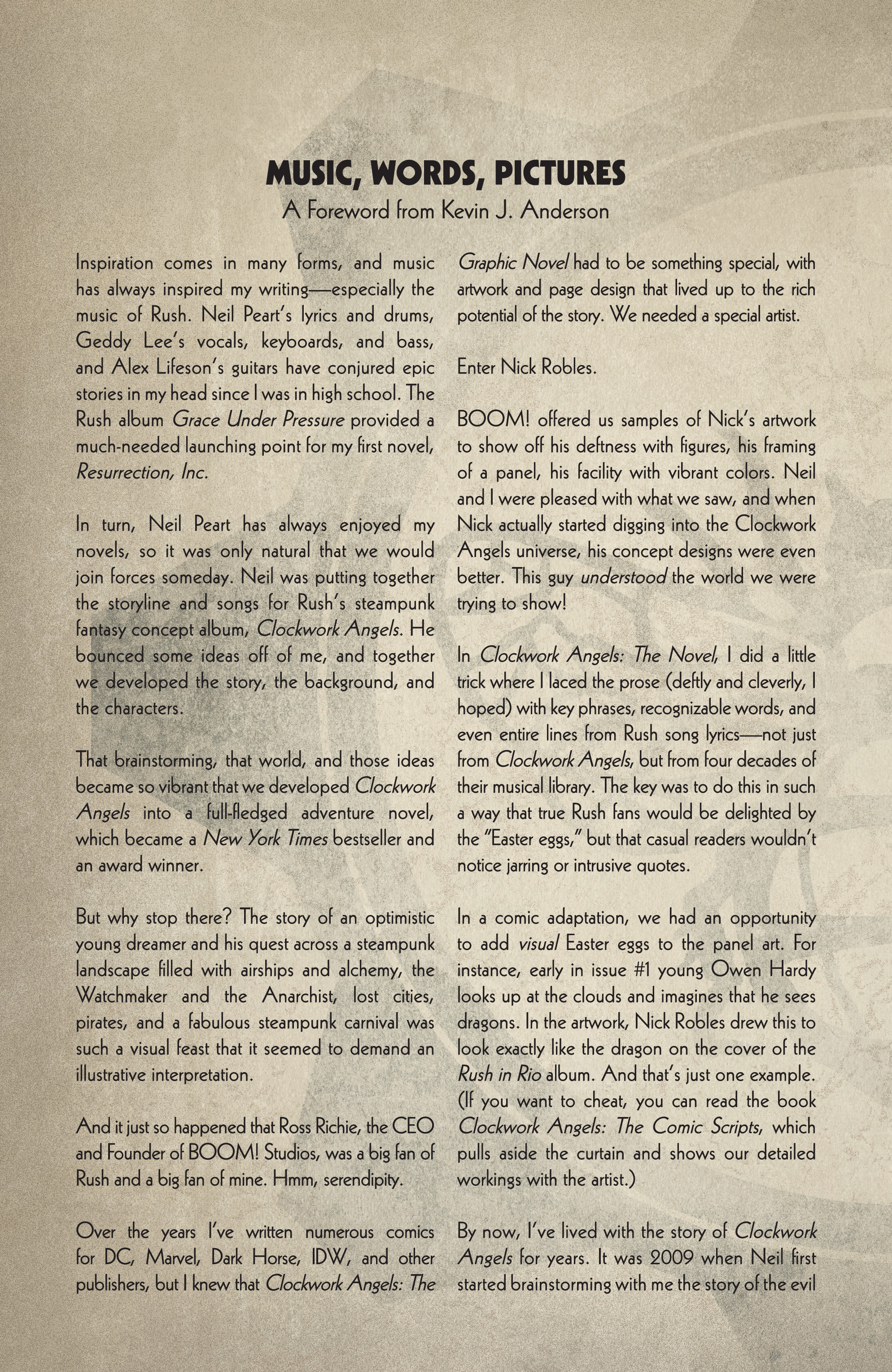Clockwork Angels (2015): Chapter TPB - Page 5