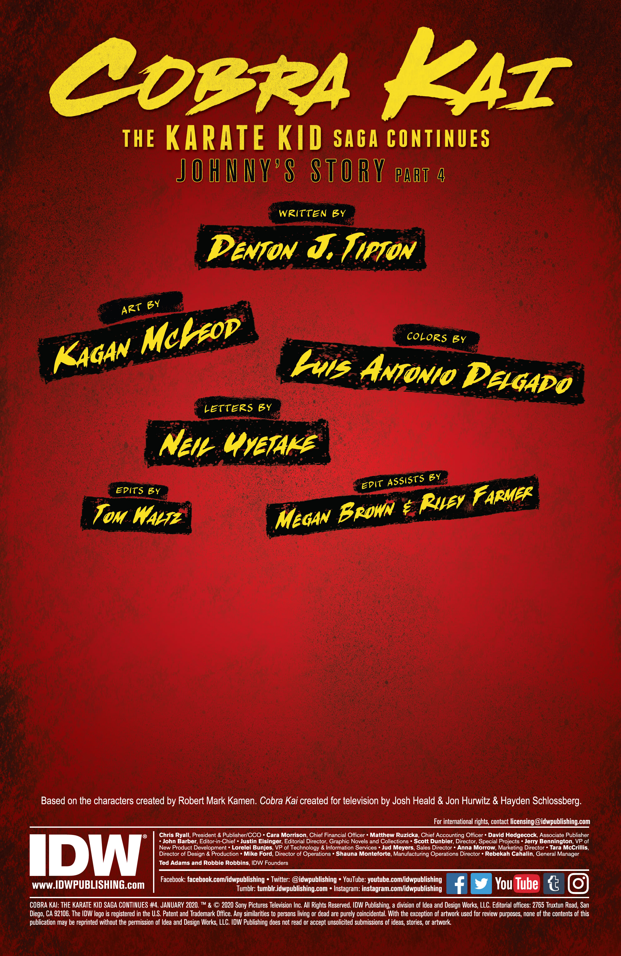 Cobra Kai: The Karate Kid Saga Continues (2019-): Chapter 4 - Page 2