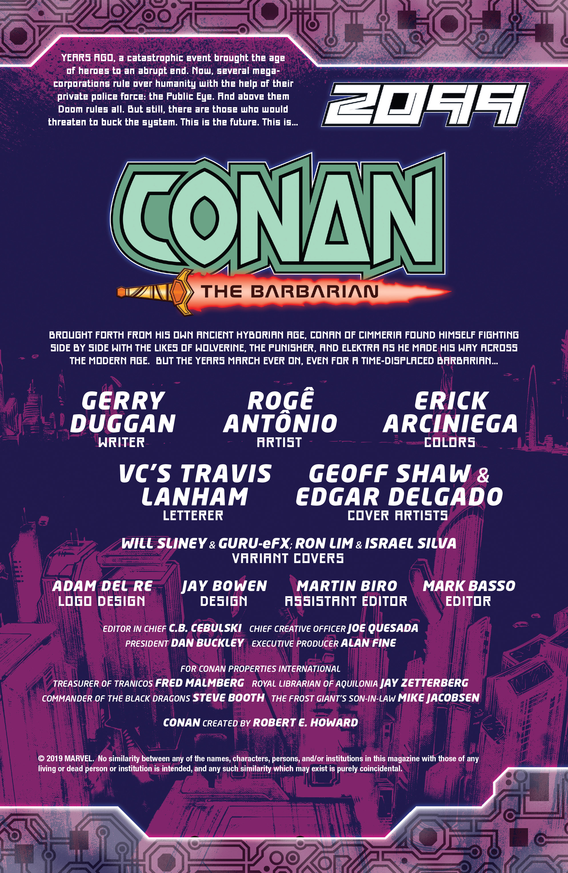 Conan 2099 (2019): Chapter 1 - Page 2