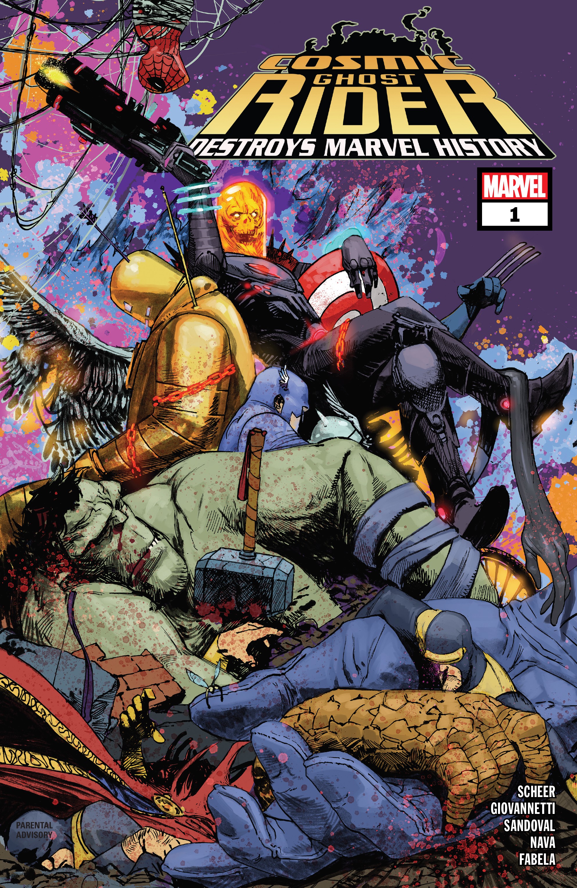 Cosmic Ghost Rider Destroys Marvel History (2019): Chapter 1 - Page 1