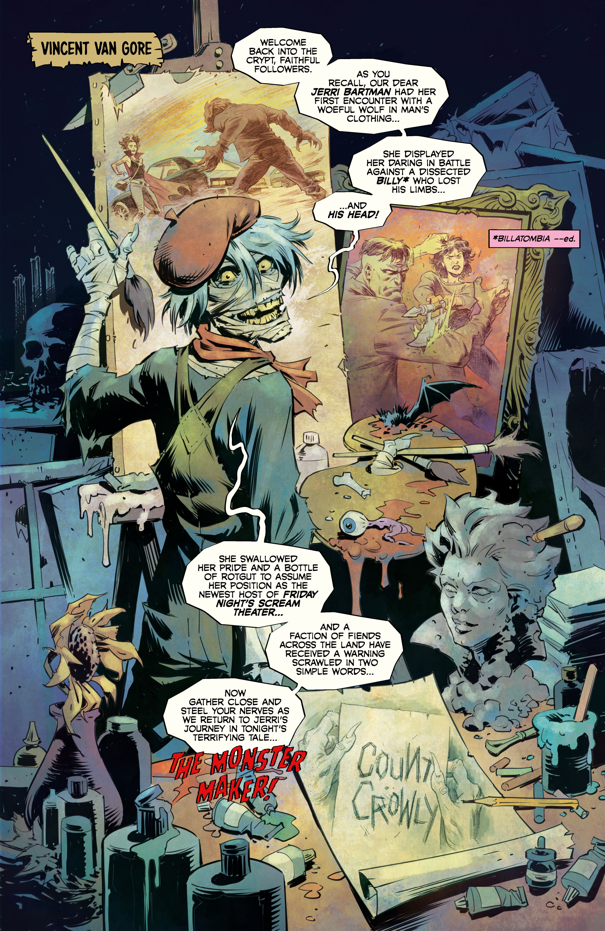 Count Crowley: Amateur Midnight Monster Hunter (2022-): Chapter 1 - Page 3