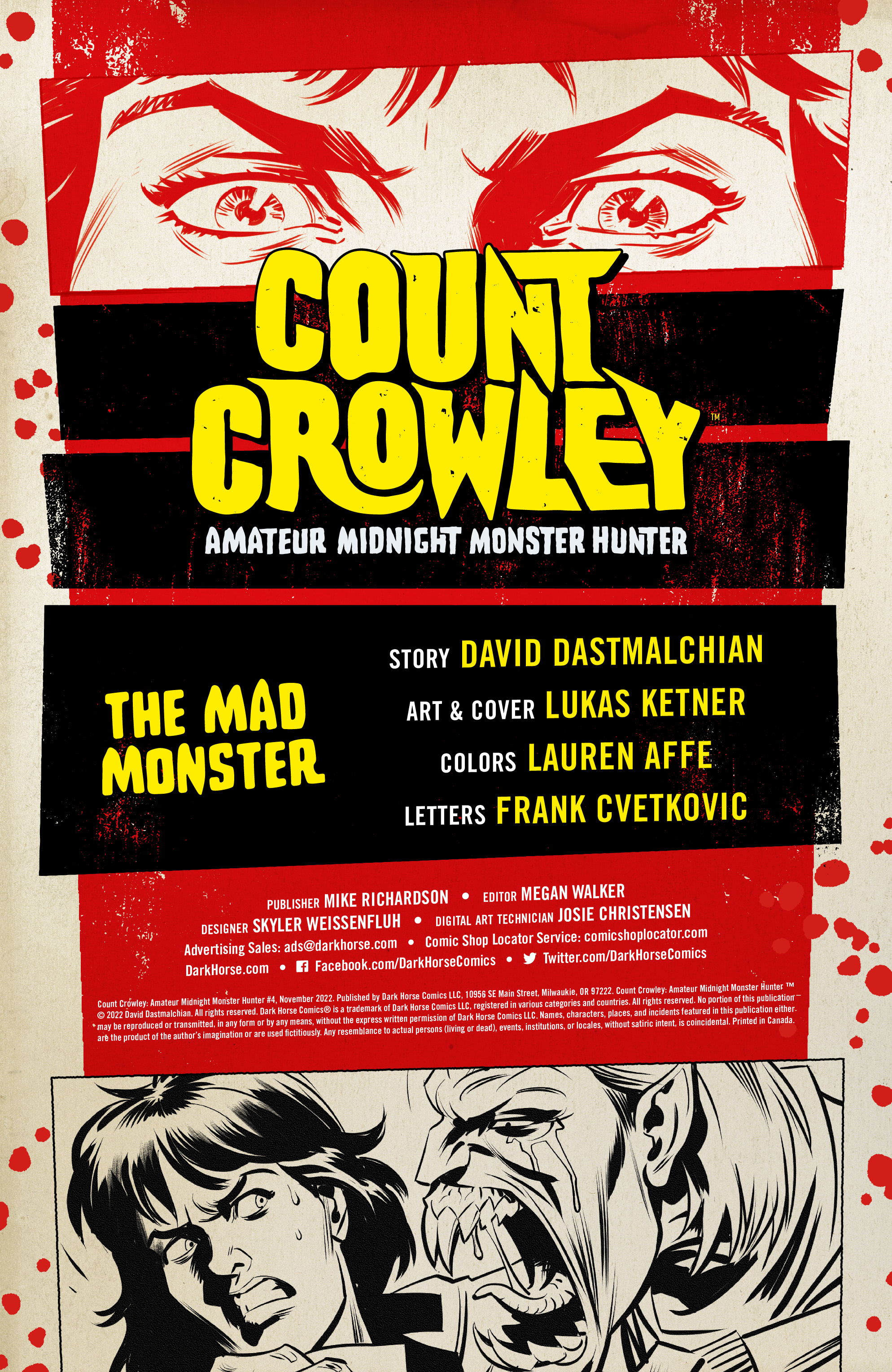Count Crowley: Amateur Midnight Monster Hunter (2022-): Chapter 4 - Page 2