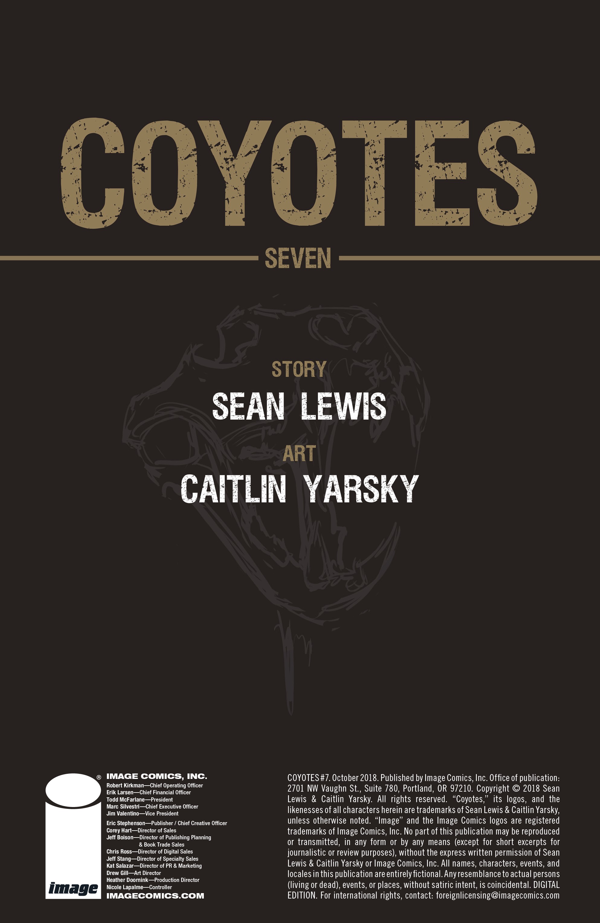 Coyotes (2017): Chapter 7 - Page 2