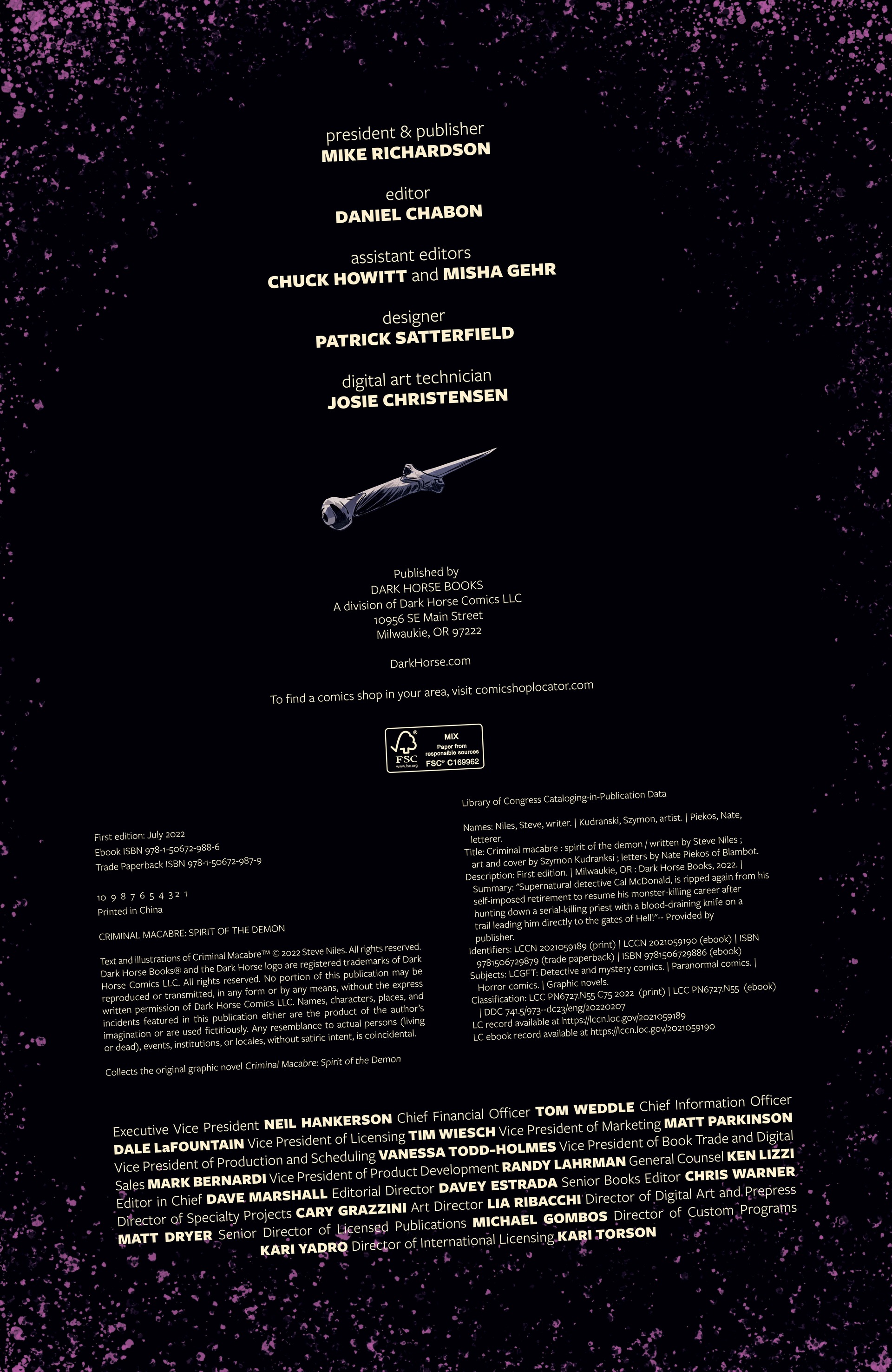 Criminal Macabre: Spirit of the Demon (2022-): Chapter 1 - Page 5