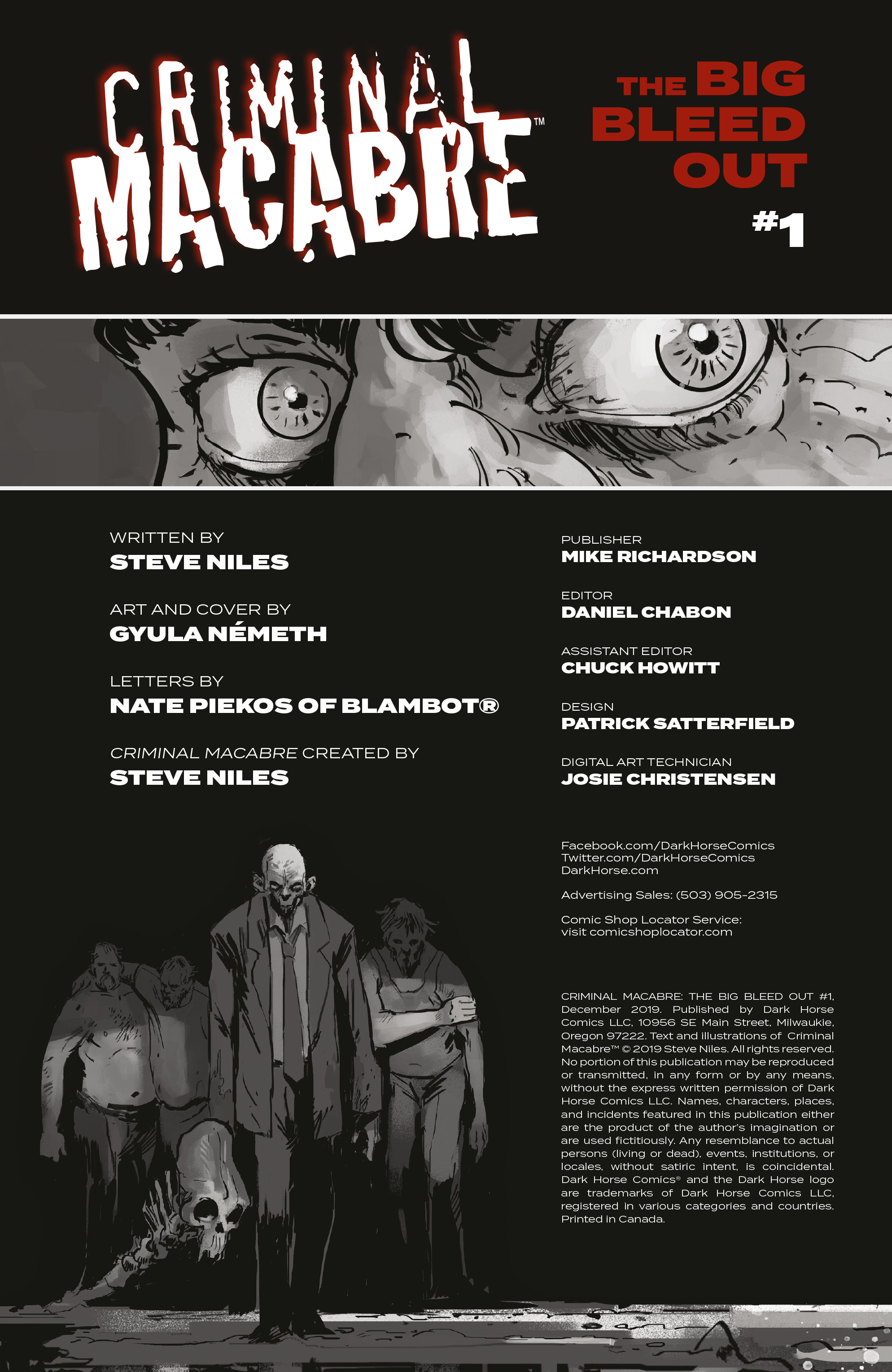 Criminal Macabre: The Big Bleed Out (2019-): Chapter 1 - Page 2