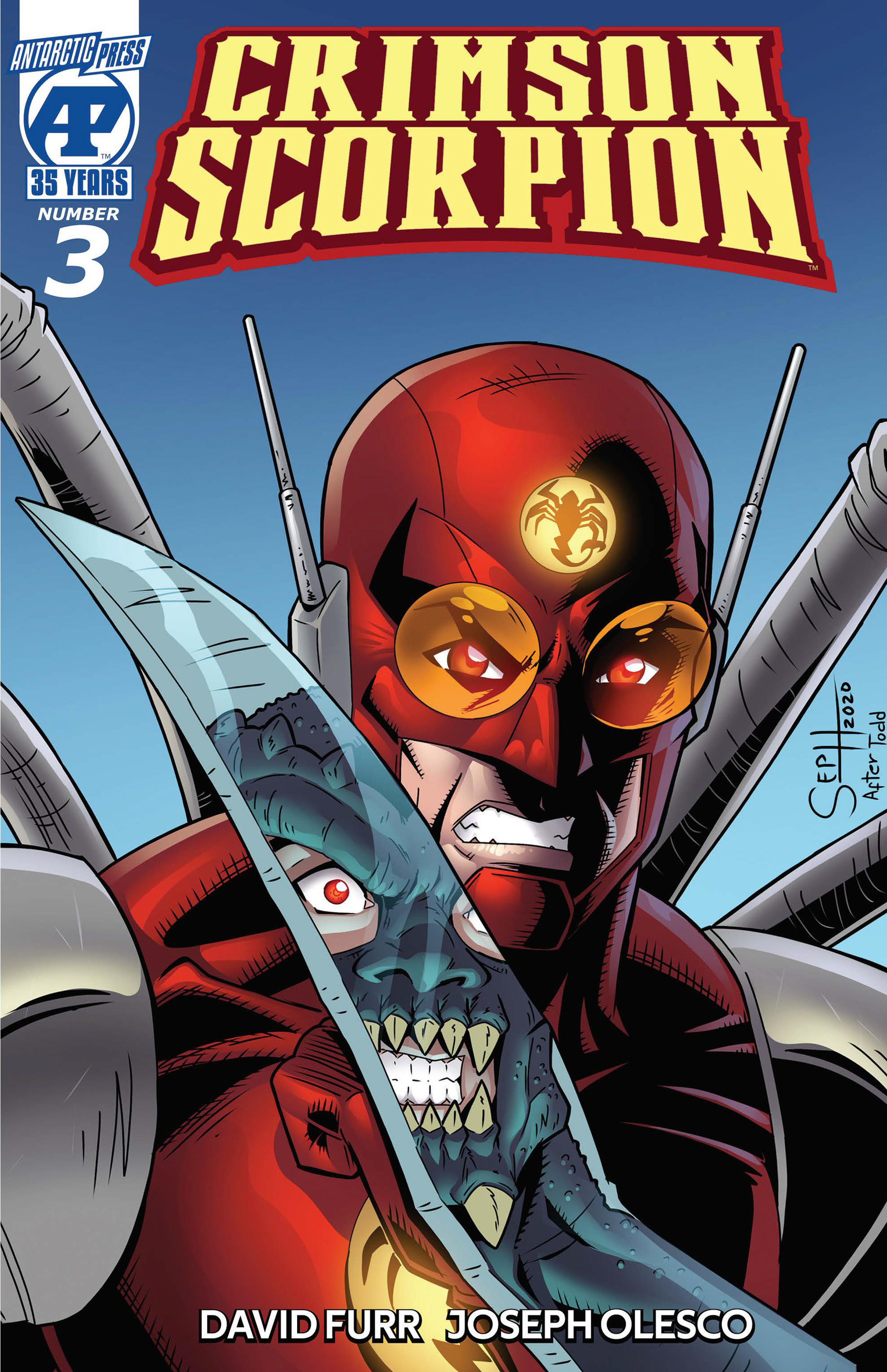 Crimson Scorpion (2020-): Chapter 3 - Page 1