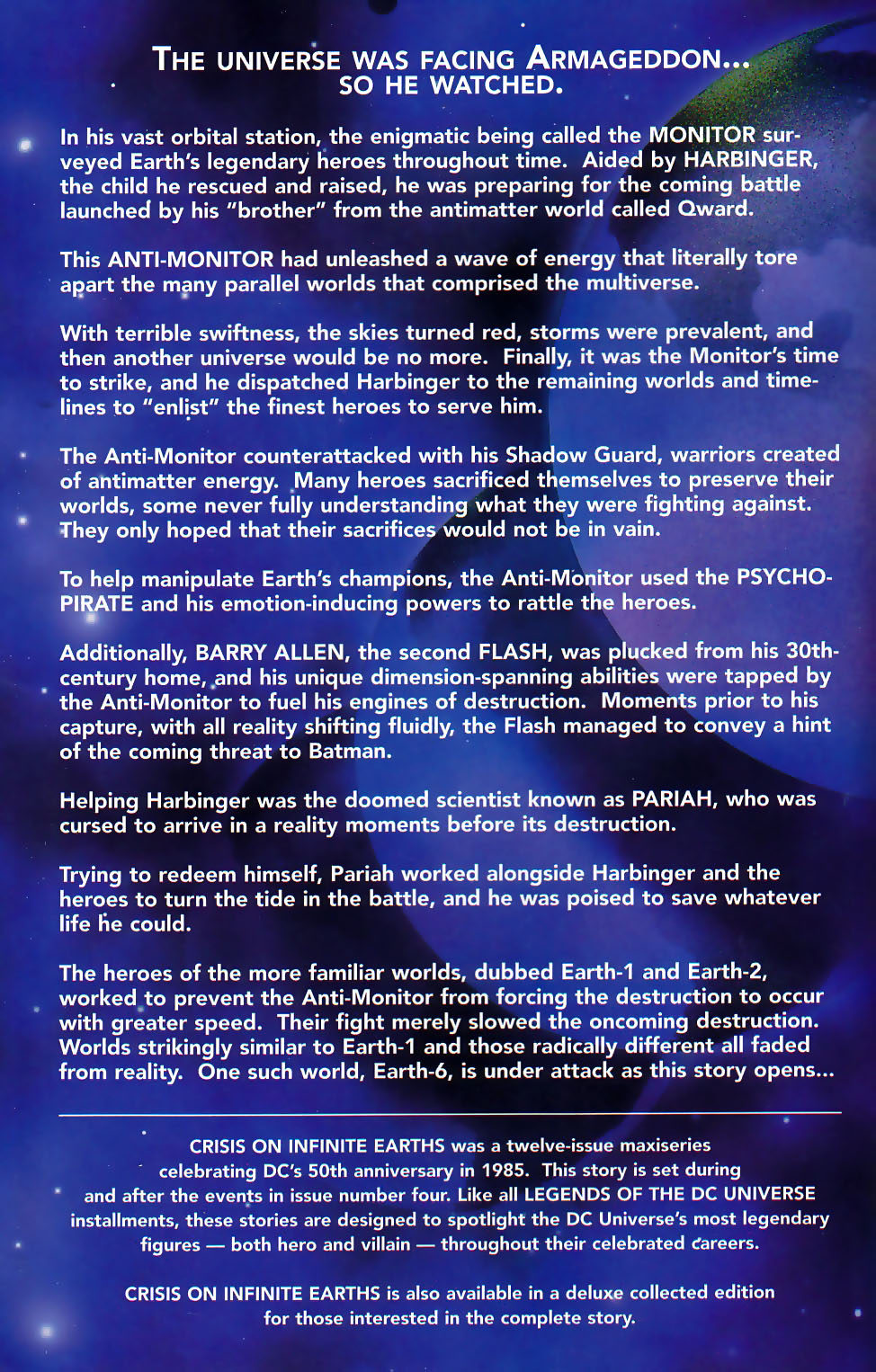 Crisis on Infinite Earths Omnibus (1985): Chapter Crisis-on-Infinite-Earths-29 - Page 3