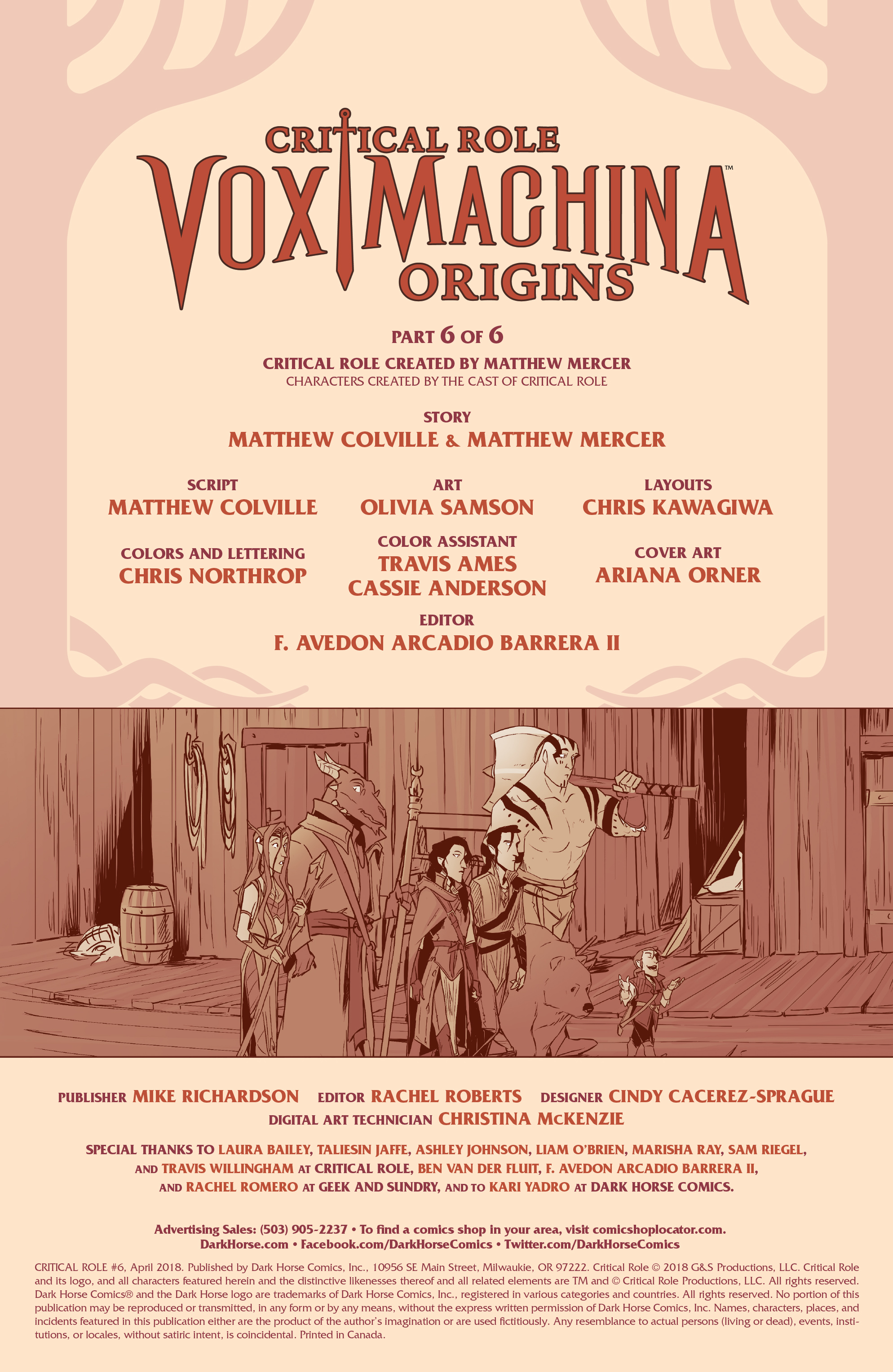 Critical Role (2017): Chapter 6 - Page 2