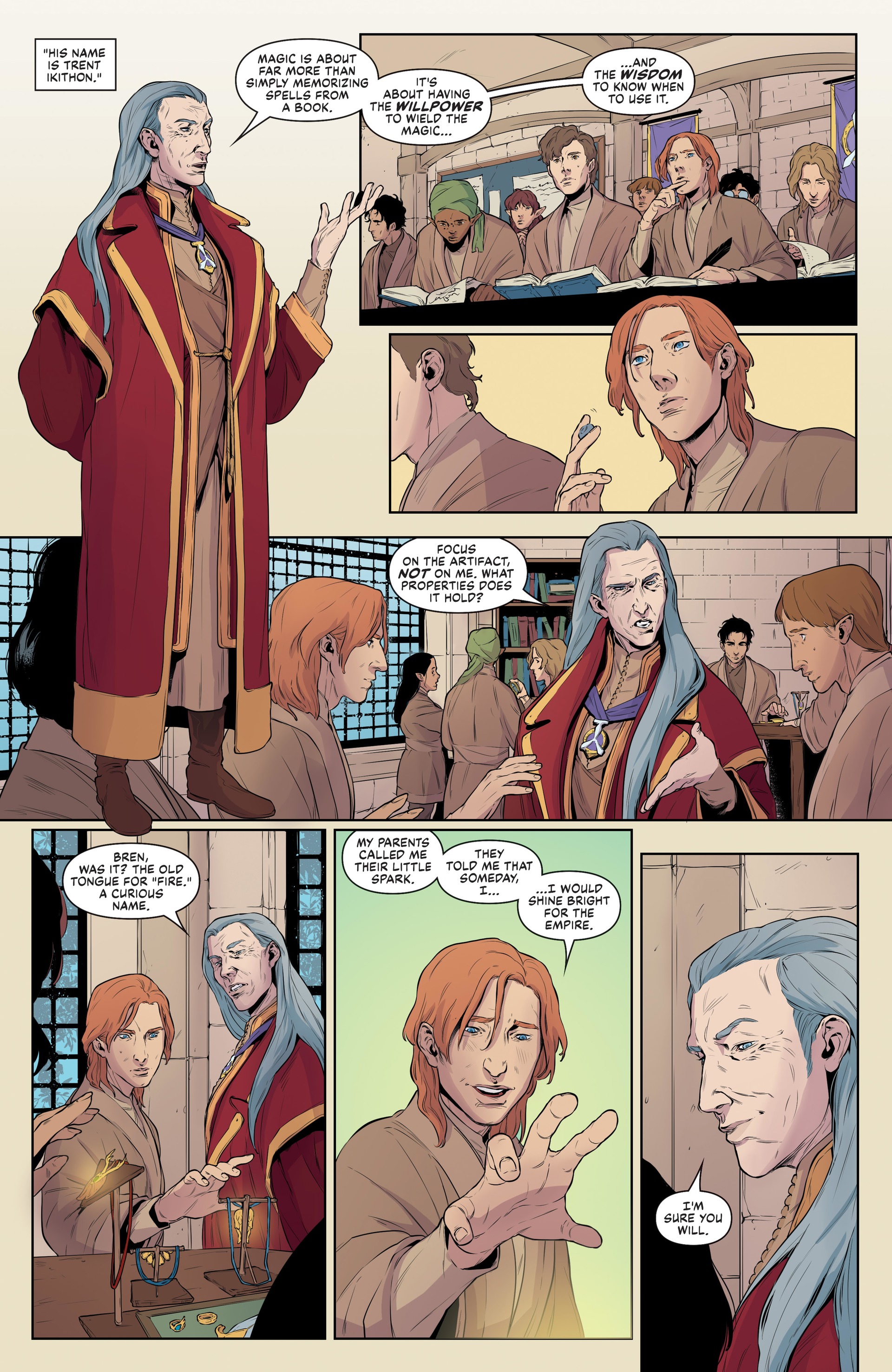 Critical Role: The Mighty Nein Origins: Caleb Widogast (2022): Chapter 1 - Page 16