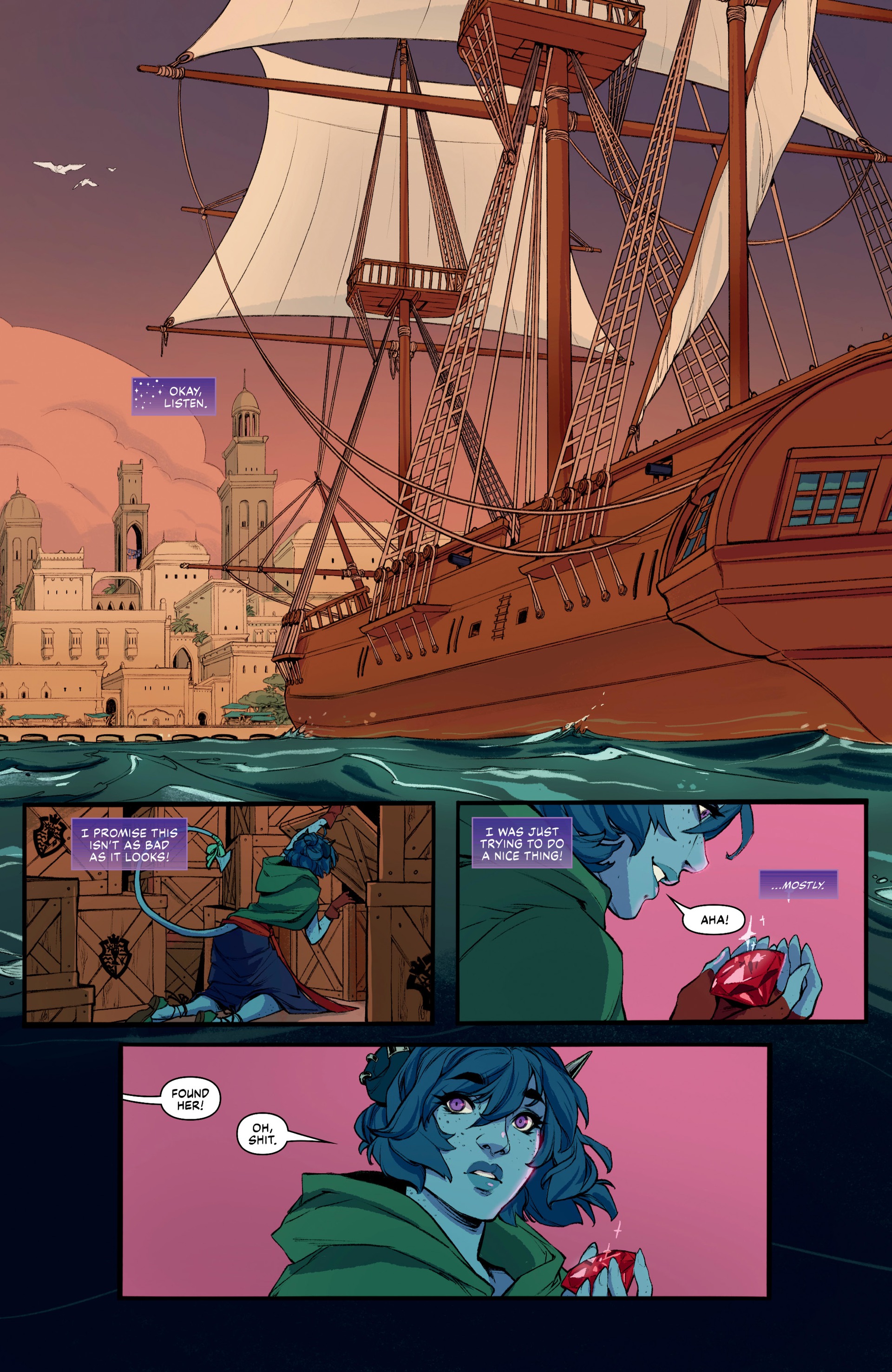 Critical Role: The Mighty Nein Origins--Jester Lavorre (2021): Chapter 1 - Page 8