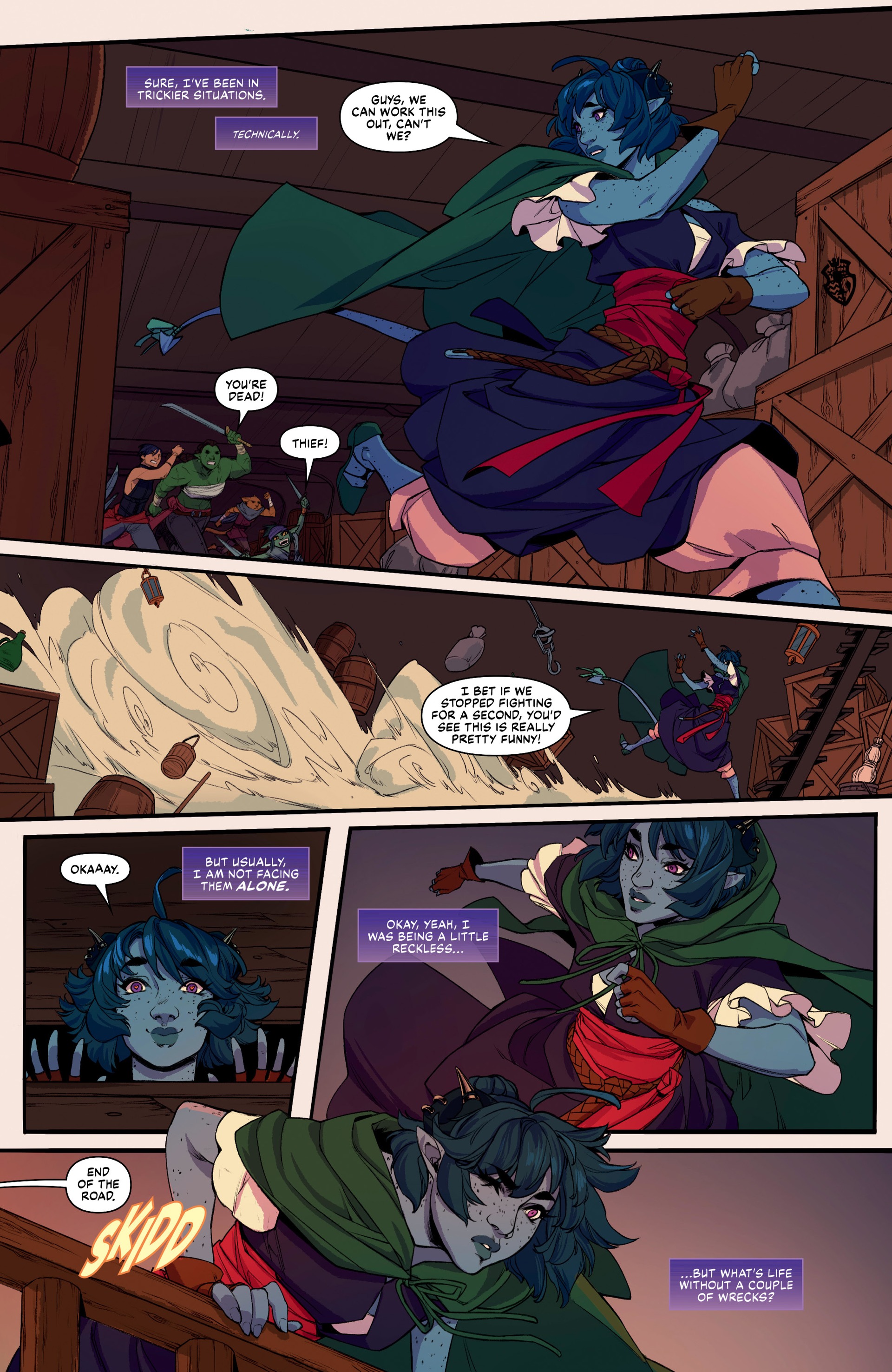 Critical Role: The Mighty Nein Origins--Jester Lavorre (2021): Chapter 1 - Page 9
