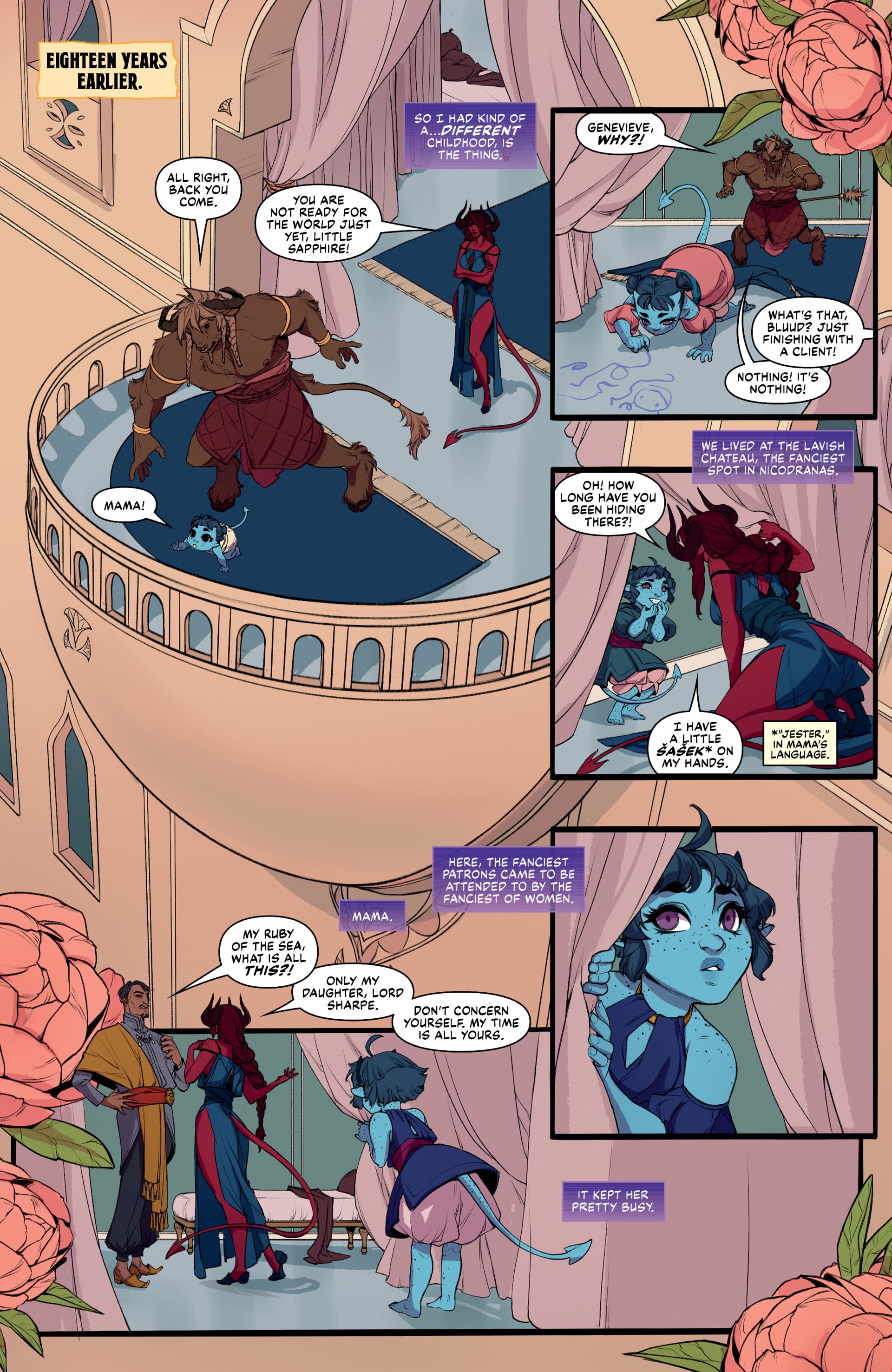 Critical Role: The Mighty Nein Origins--Jester Lavorre (2021): Chapter 1 - Page 12