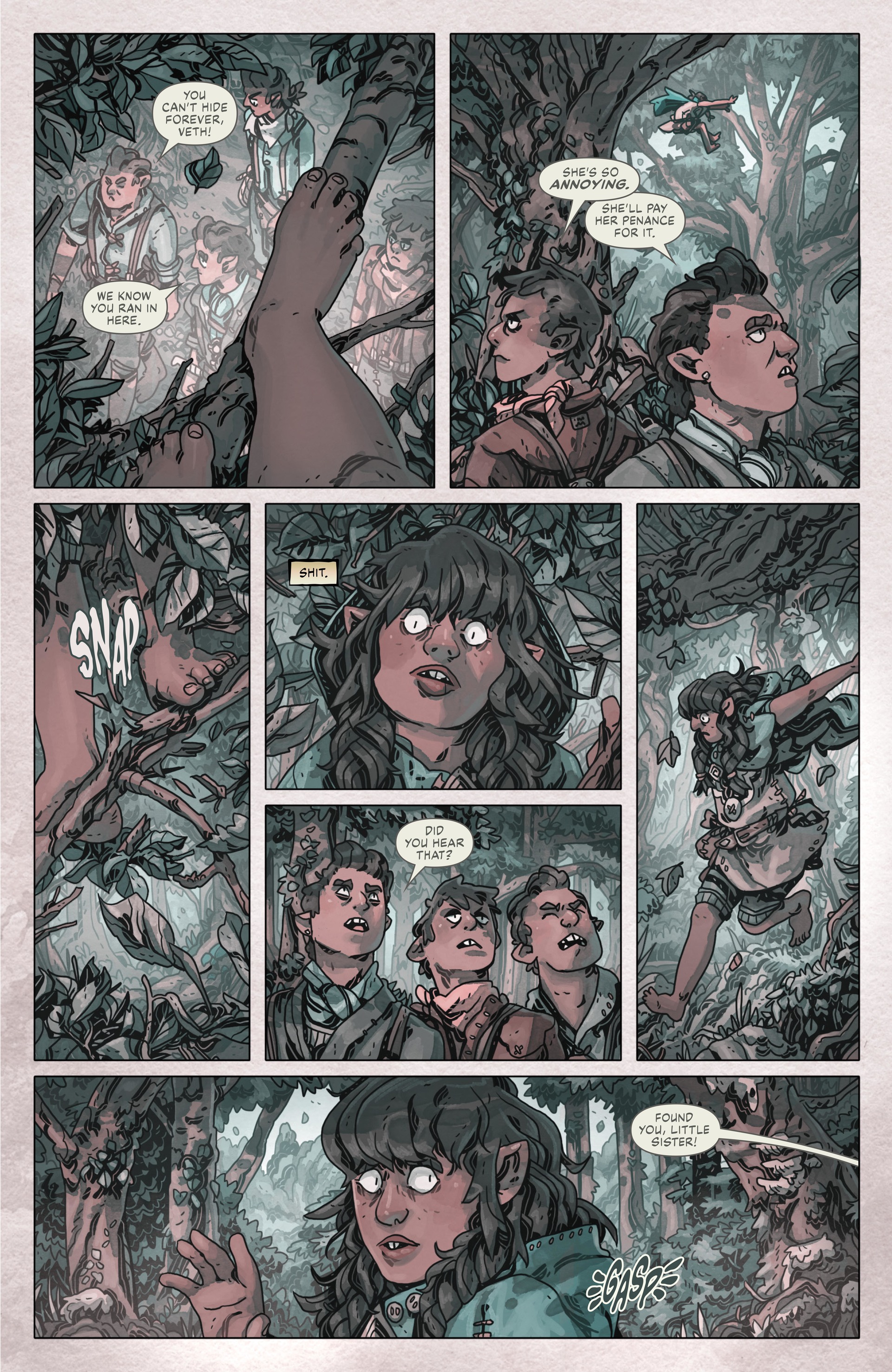 Critical Role: The Mighty Nein Origins--Nott the Brave (2023): Chapter 1 - Page 11