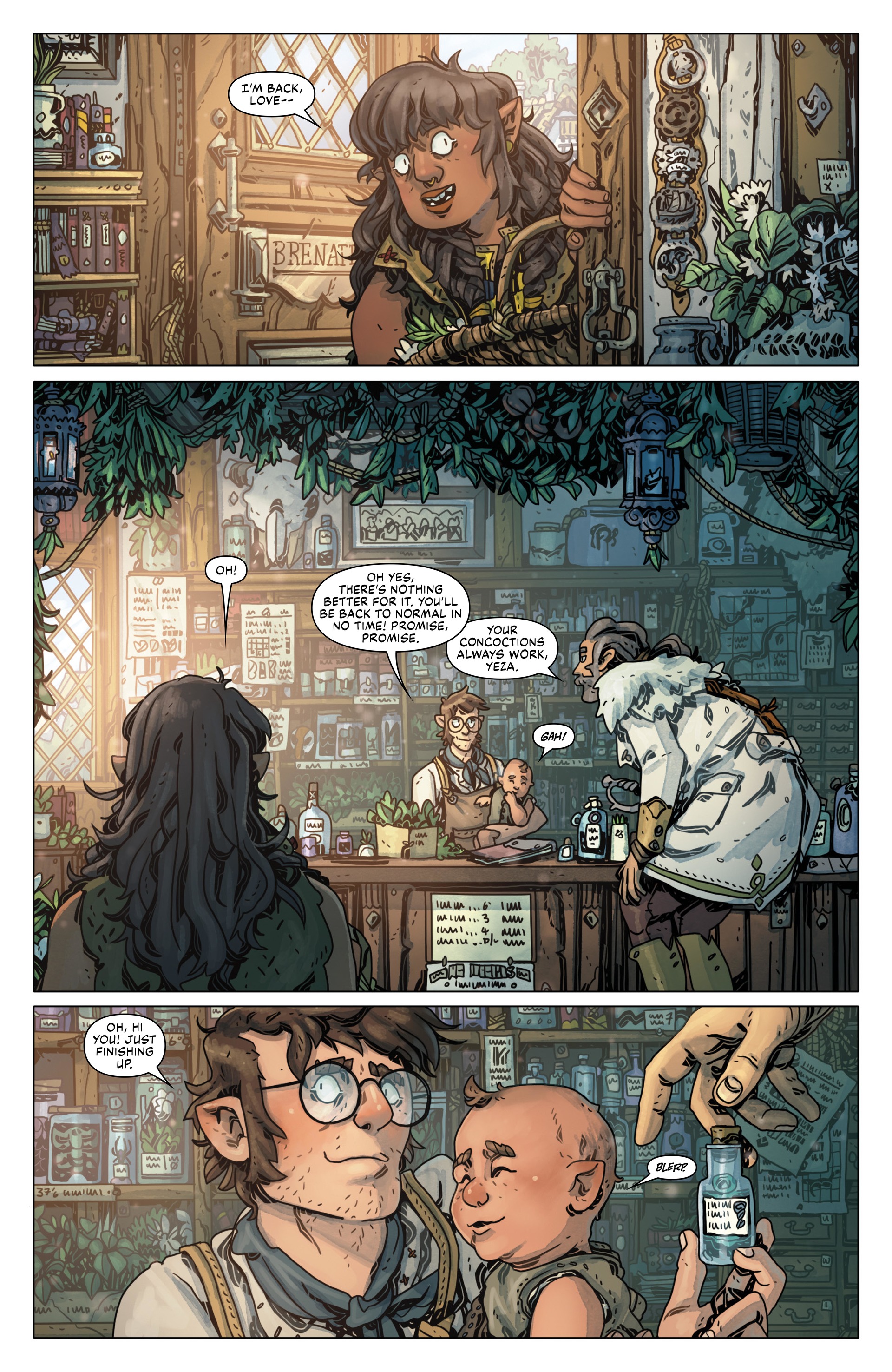 Critical Role: The Mighty Nein Origins--Nott the Brave (2023): Chapter 1 - Page 14