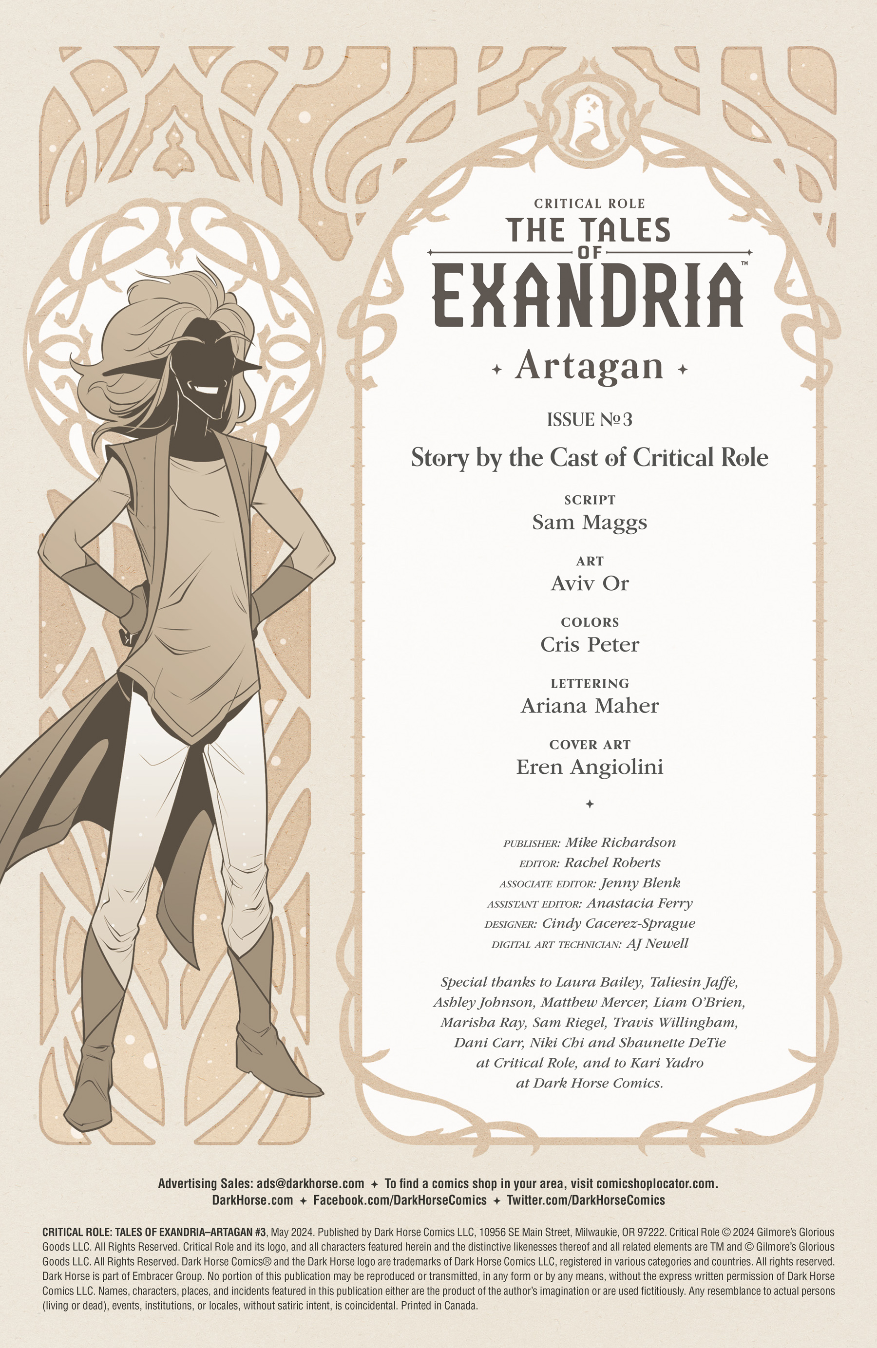 Critical Role: The Tales of Exandria - Artagan (2024-): Chapter 3 - Page 2
