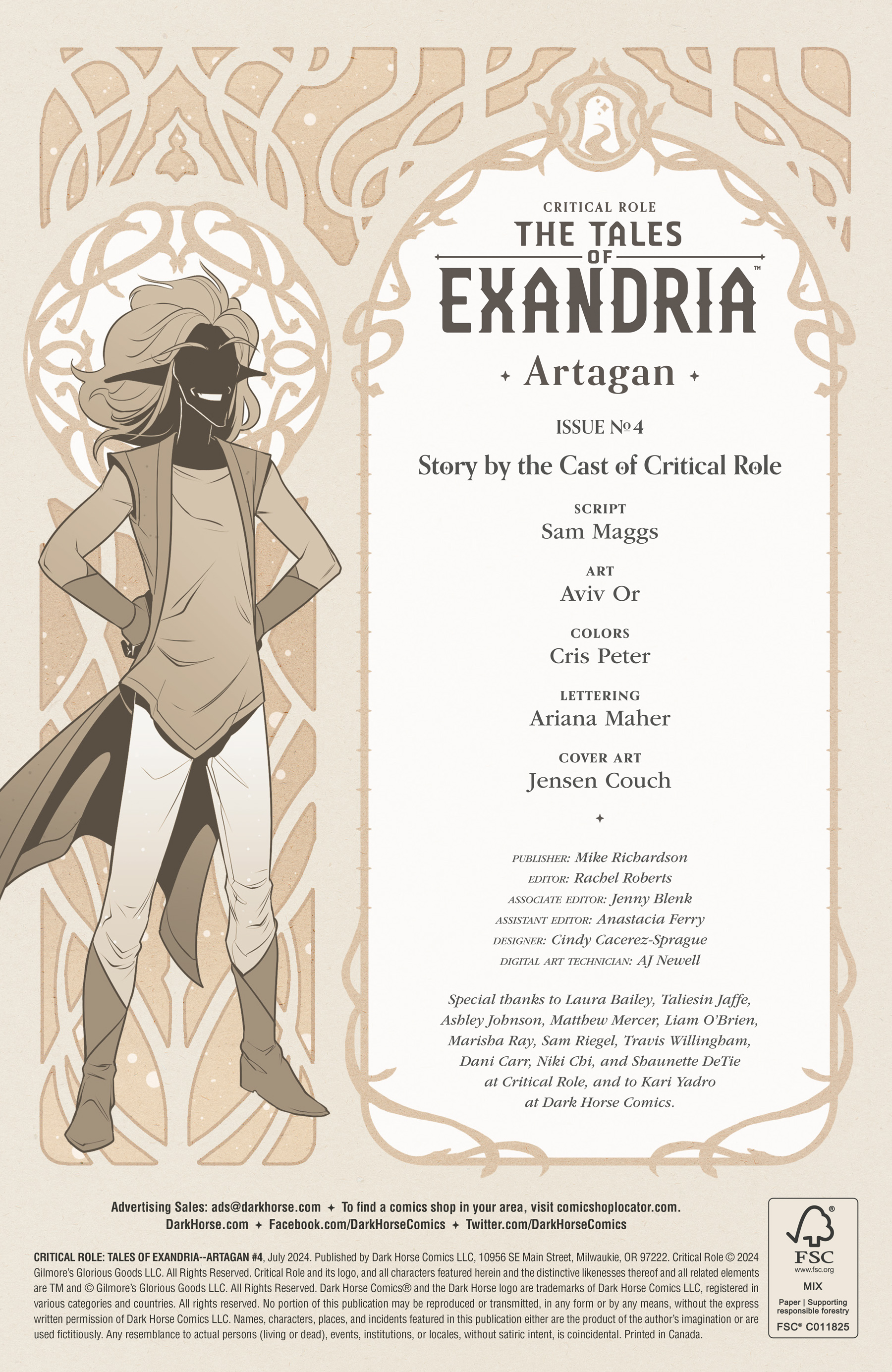 Critical Role: The Tales of Exandria - Artagan (2024-): Chapter 4 - Page 2
