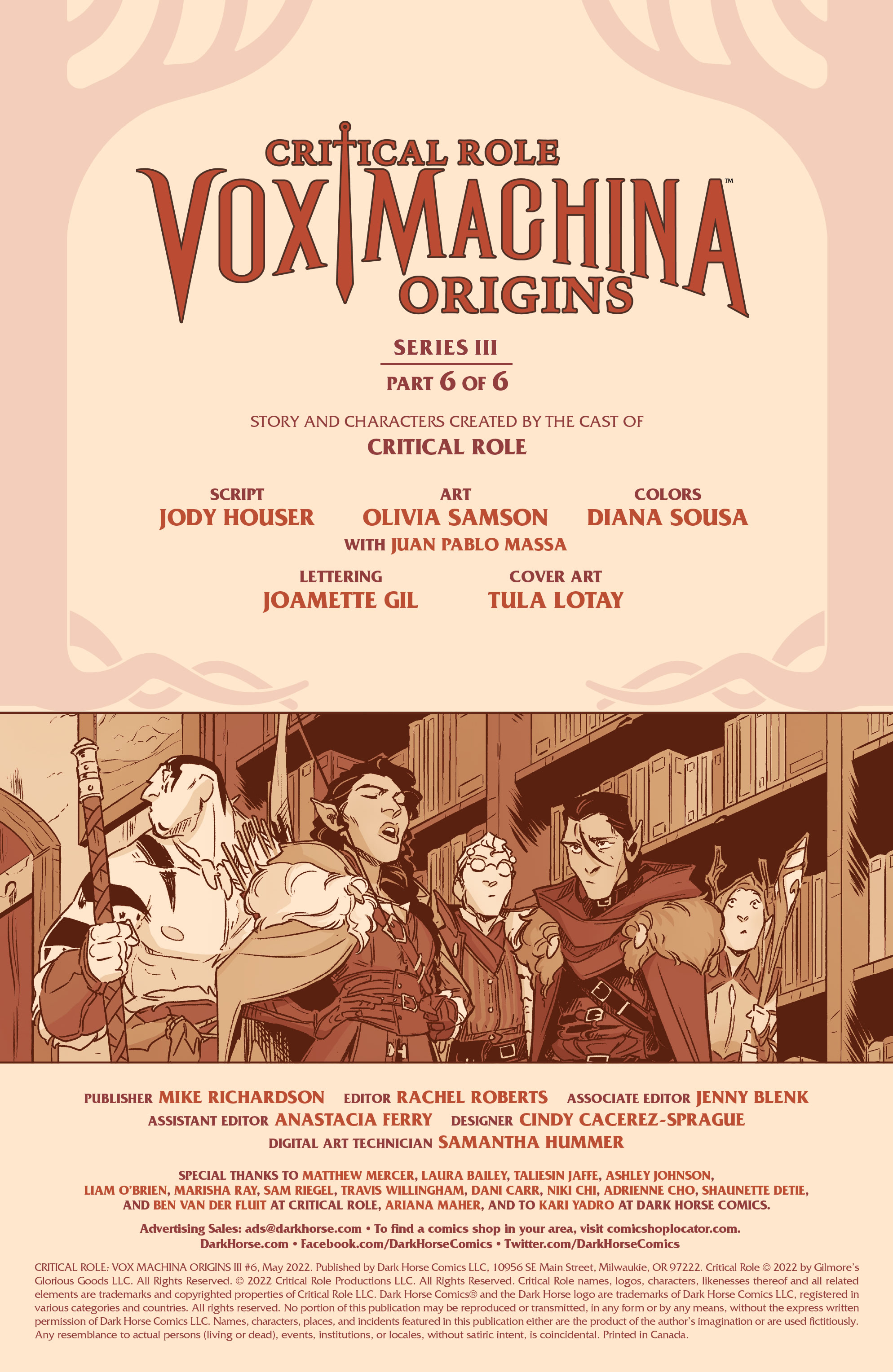 Critical Role: Vox Machina Origins III (2021-): Chapter 6 - Page 2