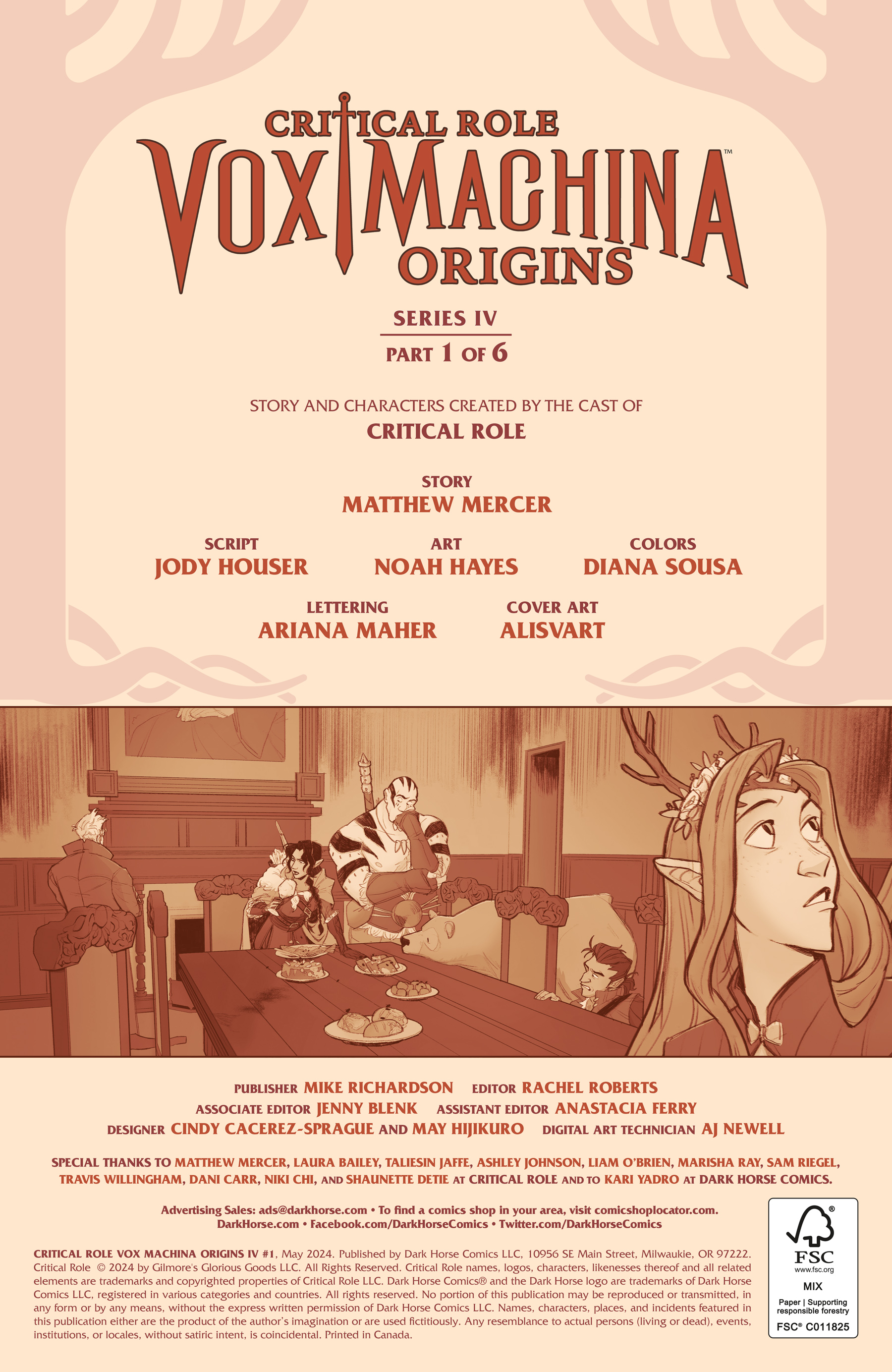 Critical Role: Vox Machina Origins IV (2024-): Chapter 1 - Page 2