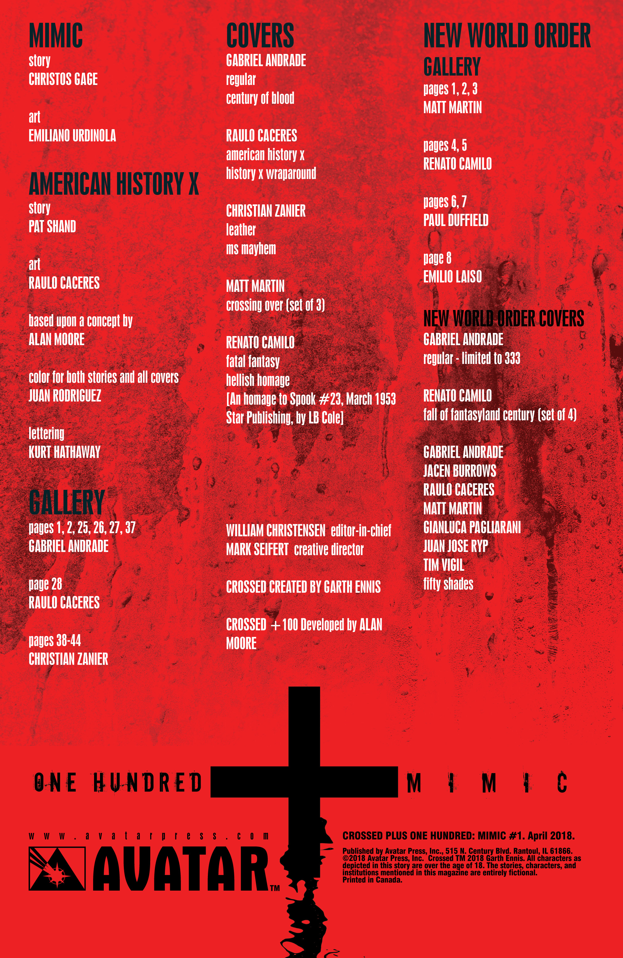 Crossed +100: Mimic (2018-): Chapter 1 - Page 2