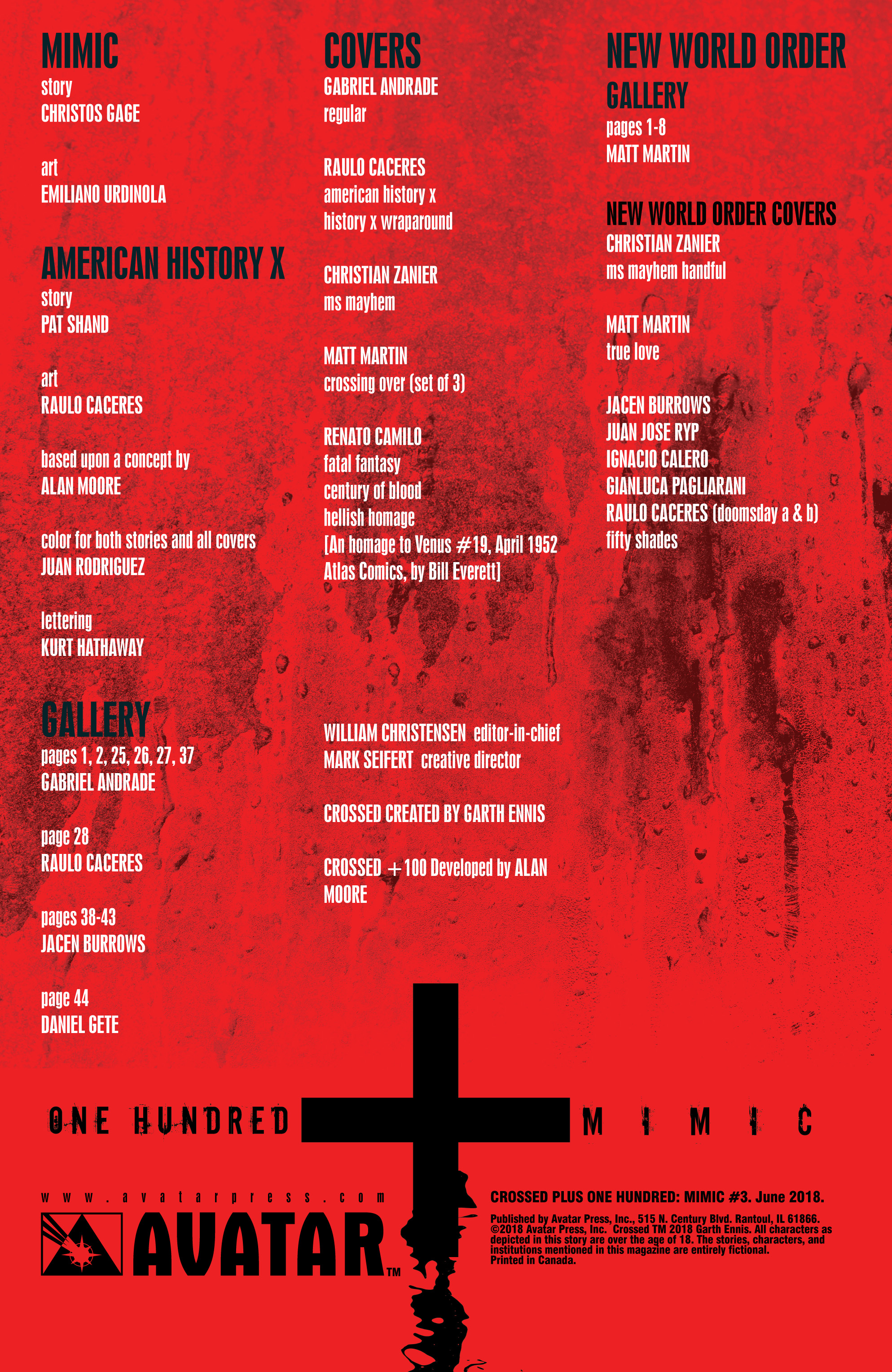Crossed +100: Mimic (2018-): Chapter 3 - Page 2
