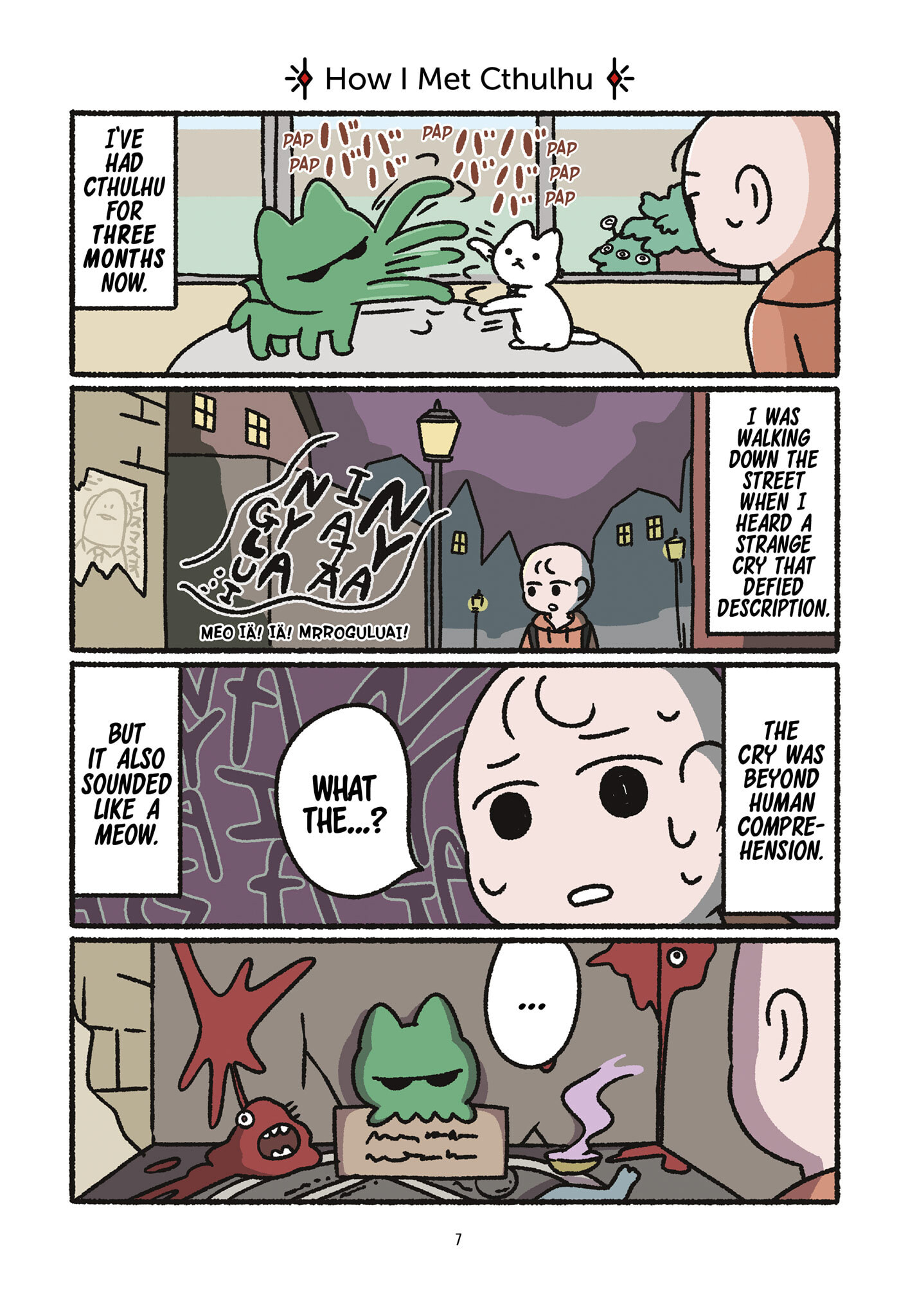 Cthulhu Cat (2024): Chapter 1 - Page 8
