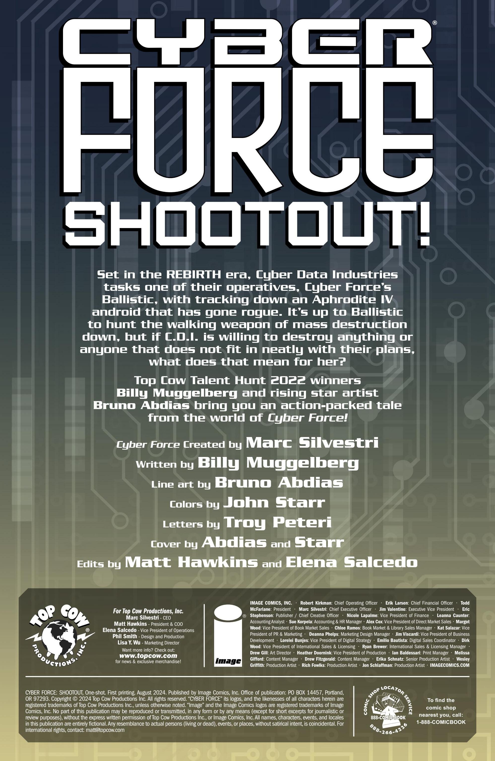 Cyber Force: Shootout (2024-): Chapter 1 - Page 2