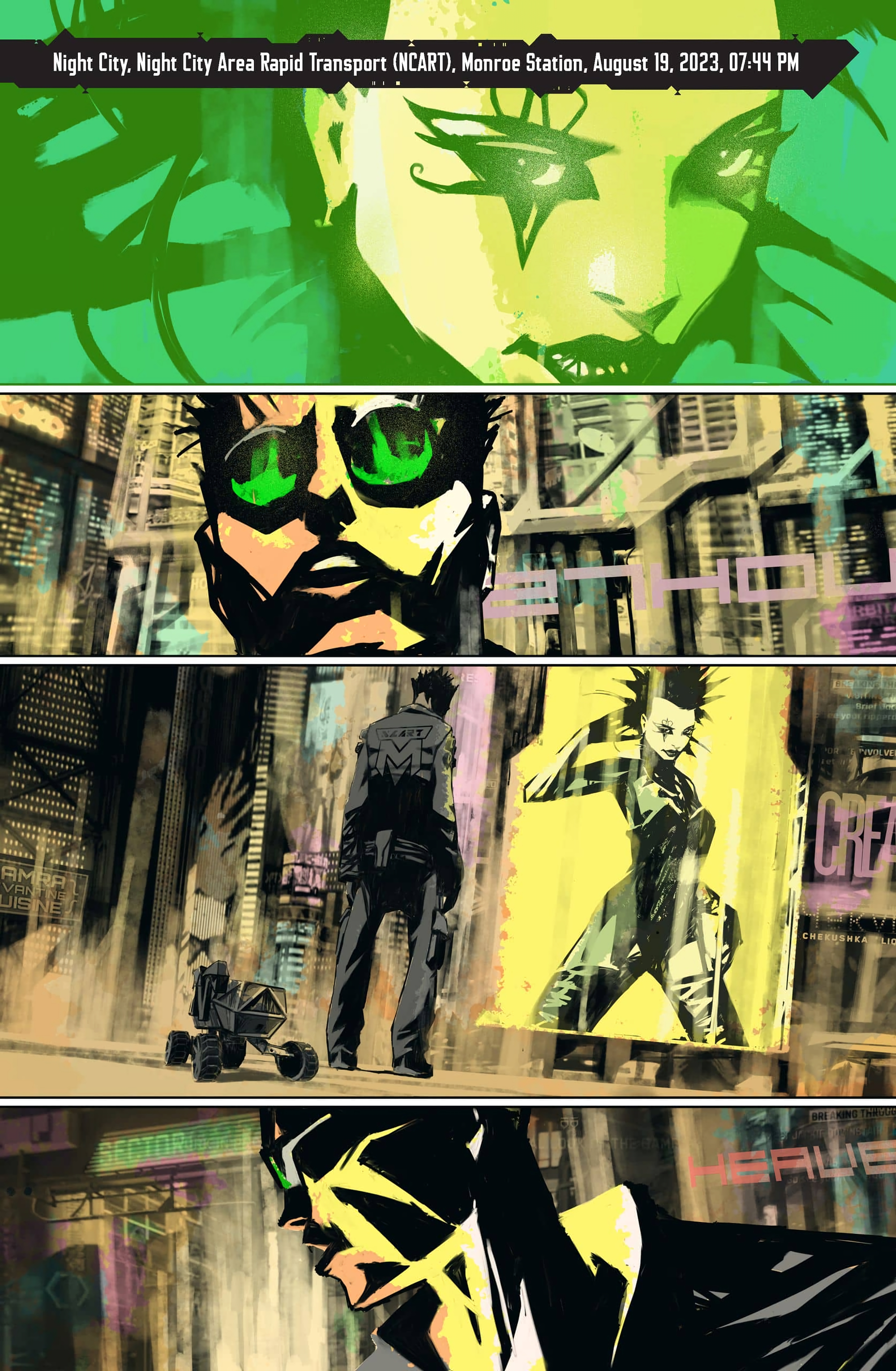 Cyberpunk 2077: Your Voice (2021): Chapter 1 - Page 4