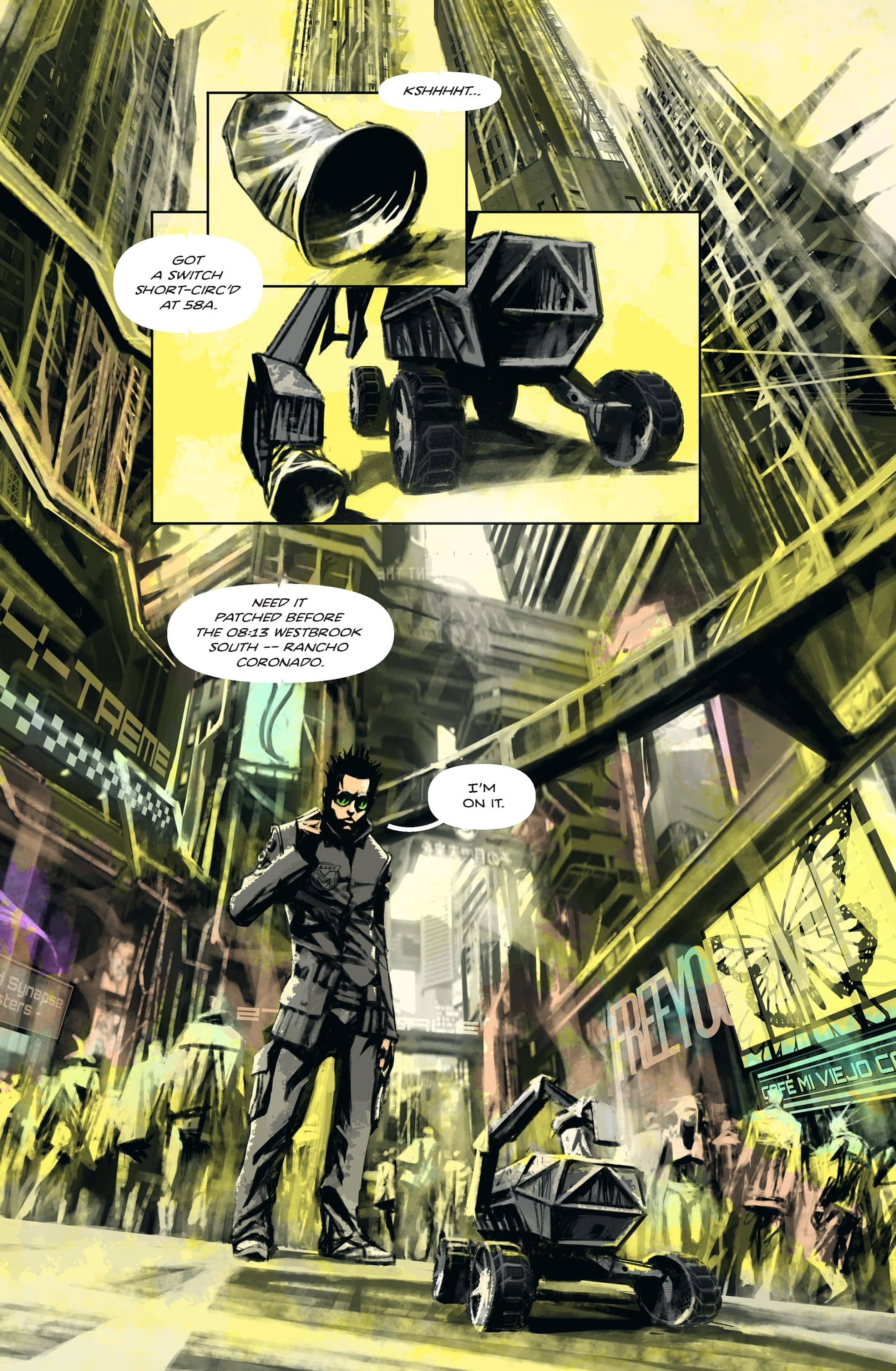 Cyberpunk 2077: Your Voice (2021): Chapter 1 - Page 6