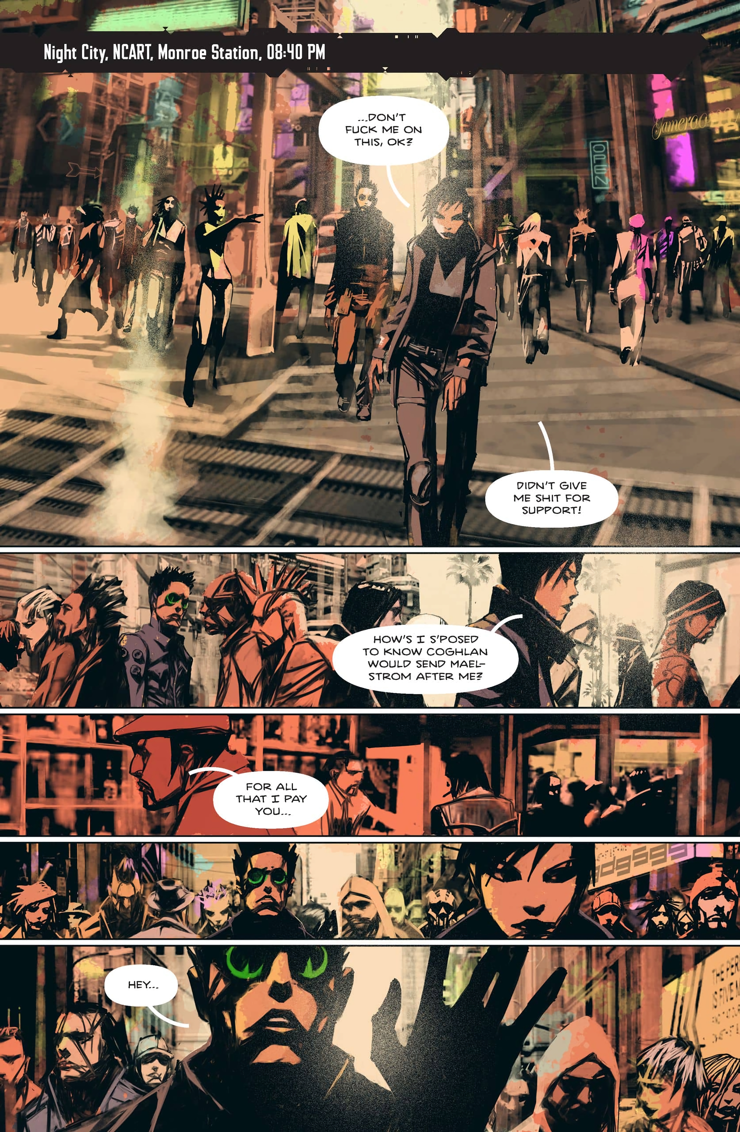 Cyberpunk 2077: Your Voice (2021): Chapter 1 - Page 15