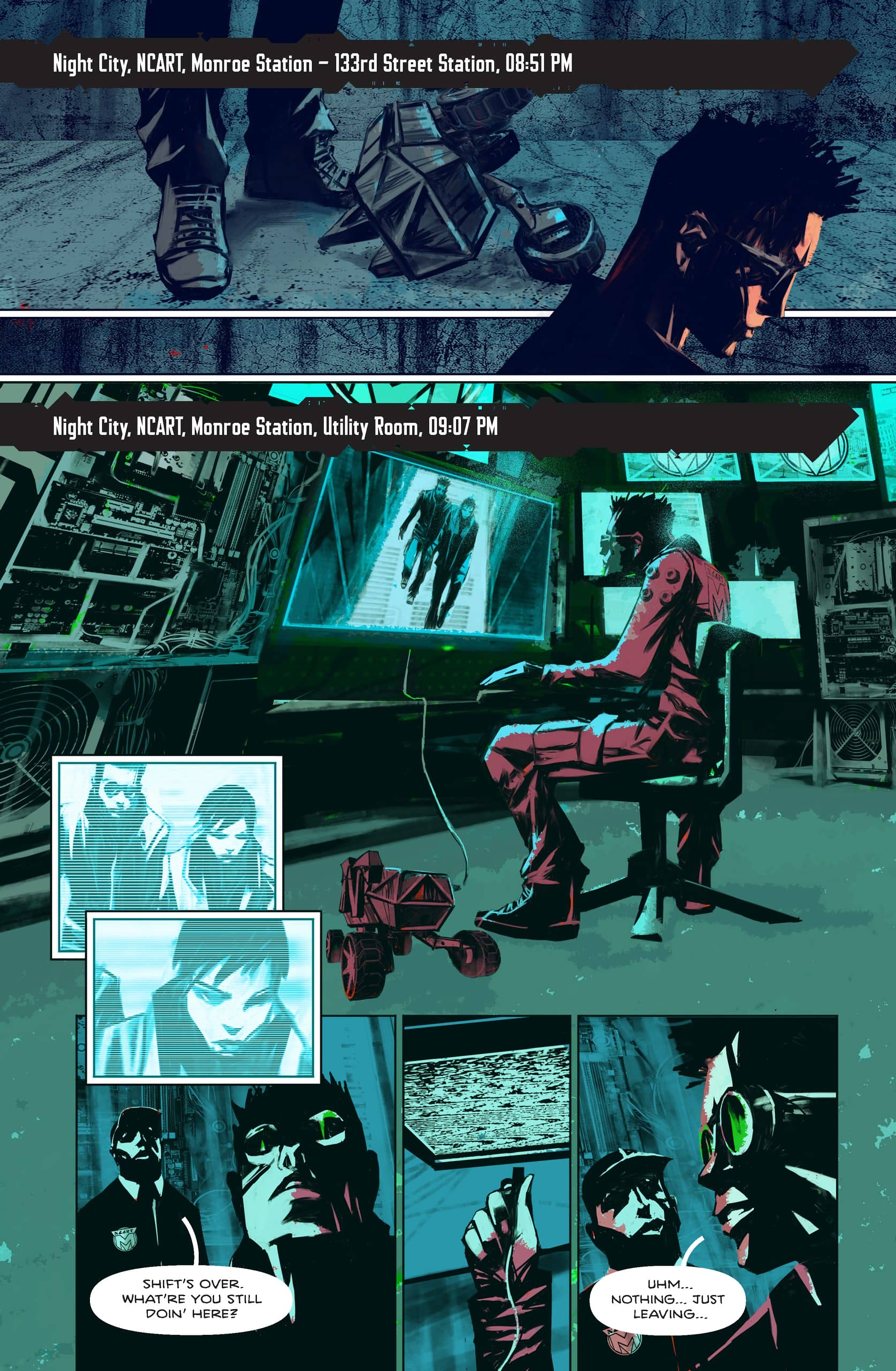 Cyberpunk 2077: Your Voice (2021): Chapter 1 - Page 17