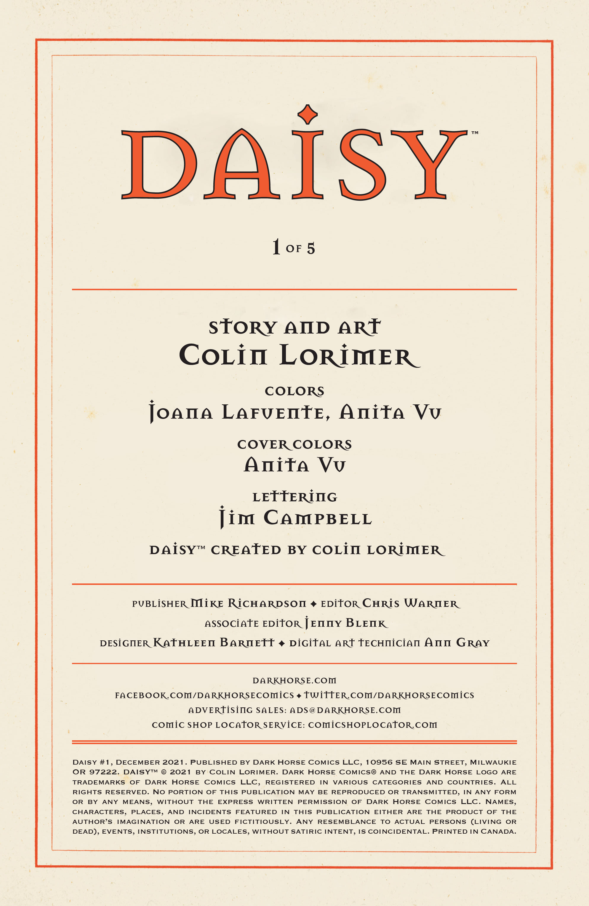 Daisy (2021-): Chapter 1 - Page 2