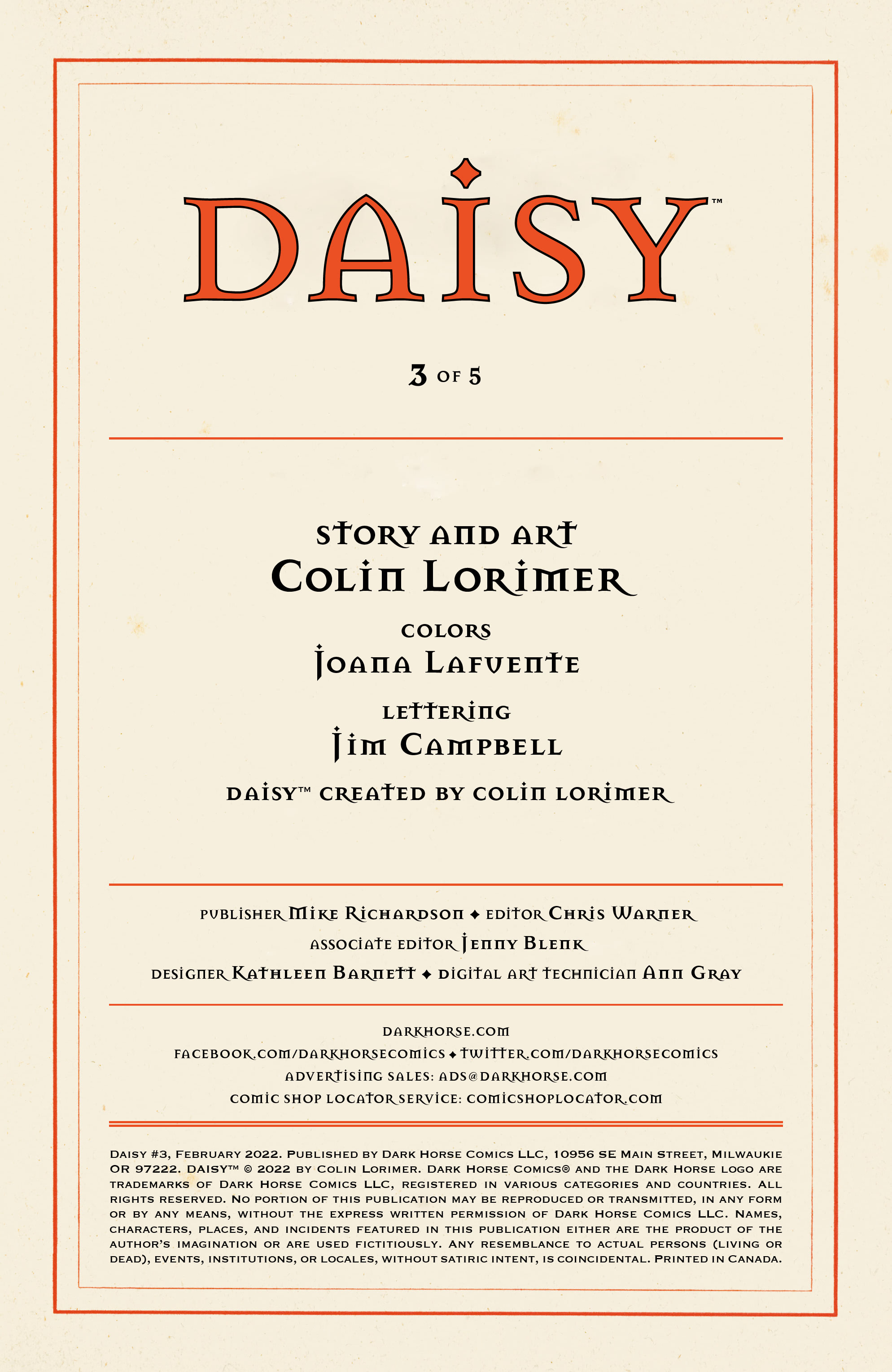 Daisy (2021-): Chapter 3 - Page 2