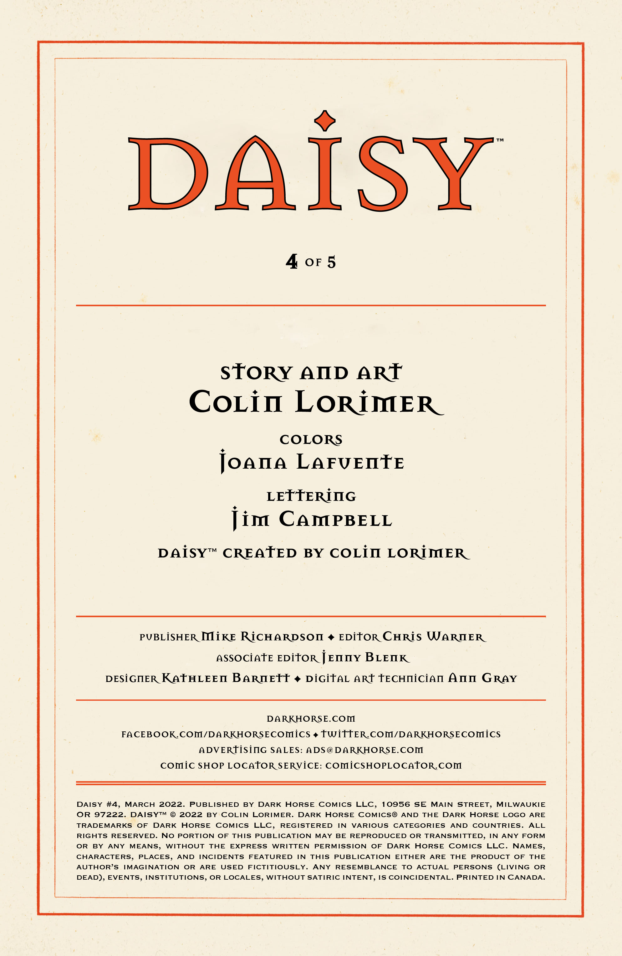 Daisy (2021-): Chapter 4 - Page 2