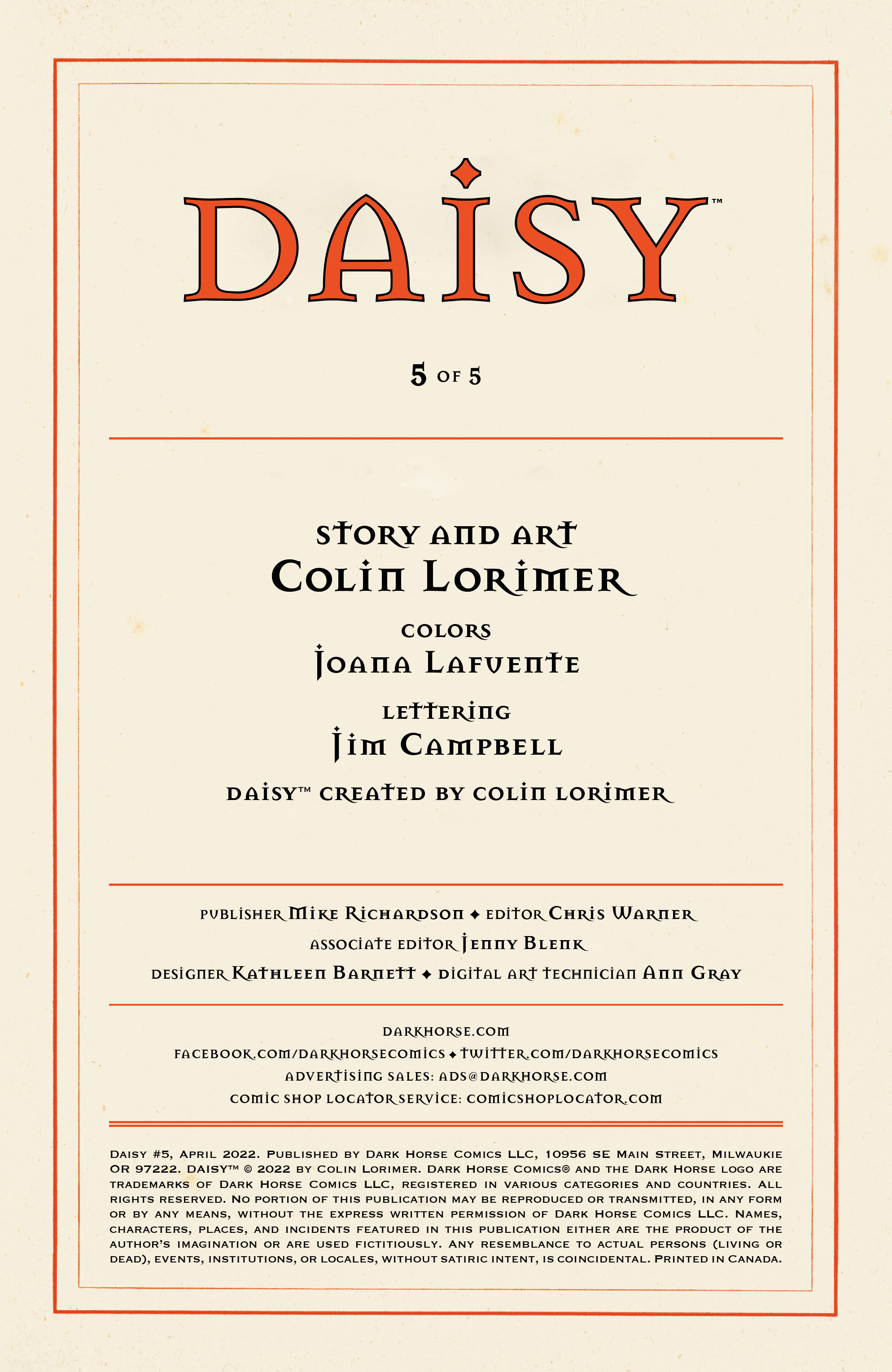 Daisy (2021-): Chapter 5 - Page 2
