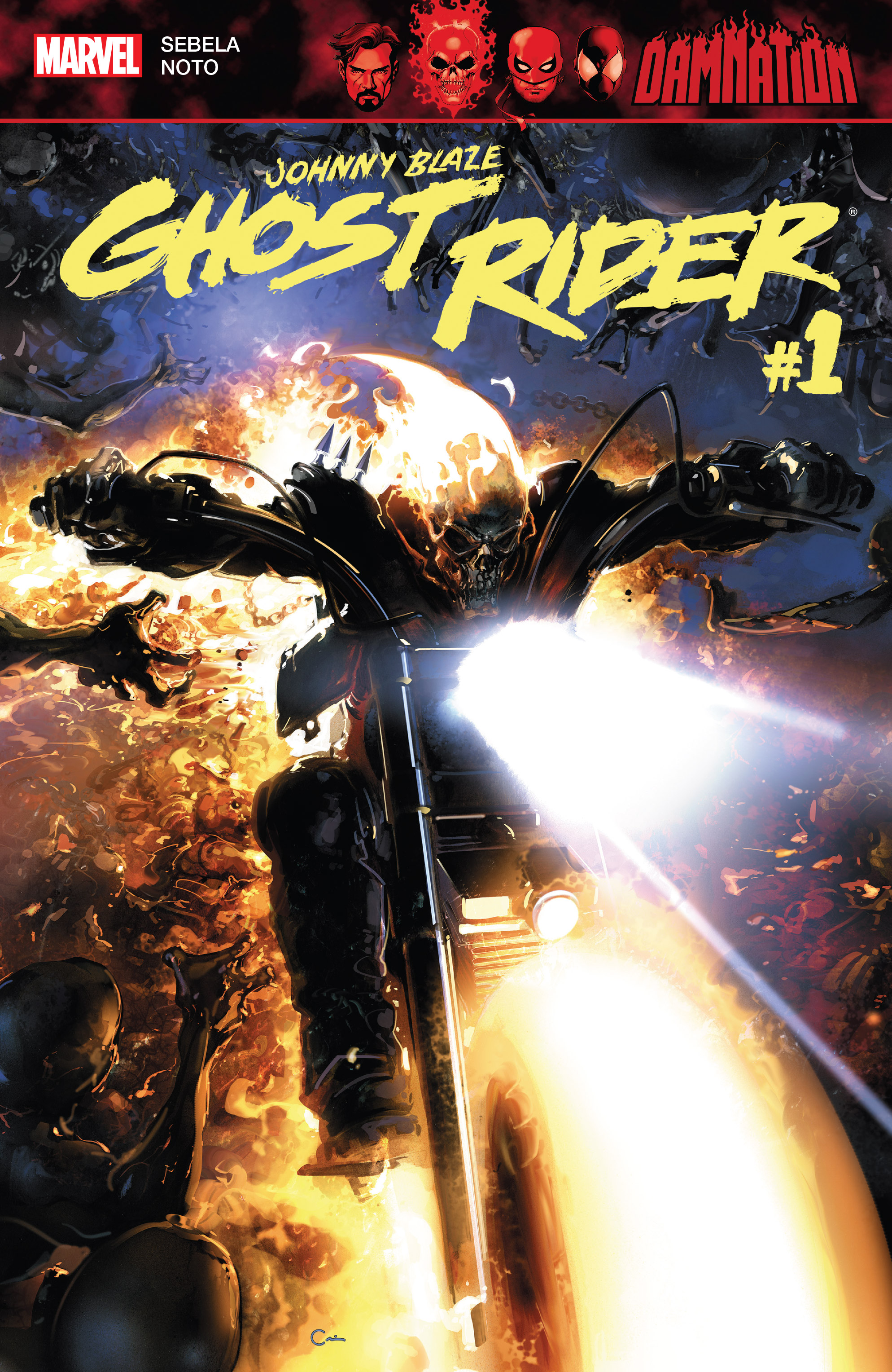 Damnation: Johnny Blaze - Ghost Rider (2018): Chapter 1 - Page 1