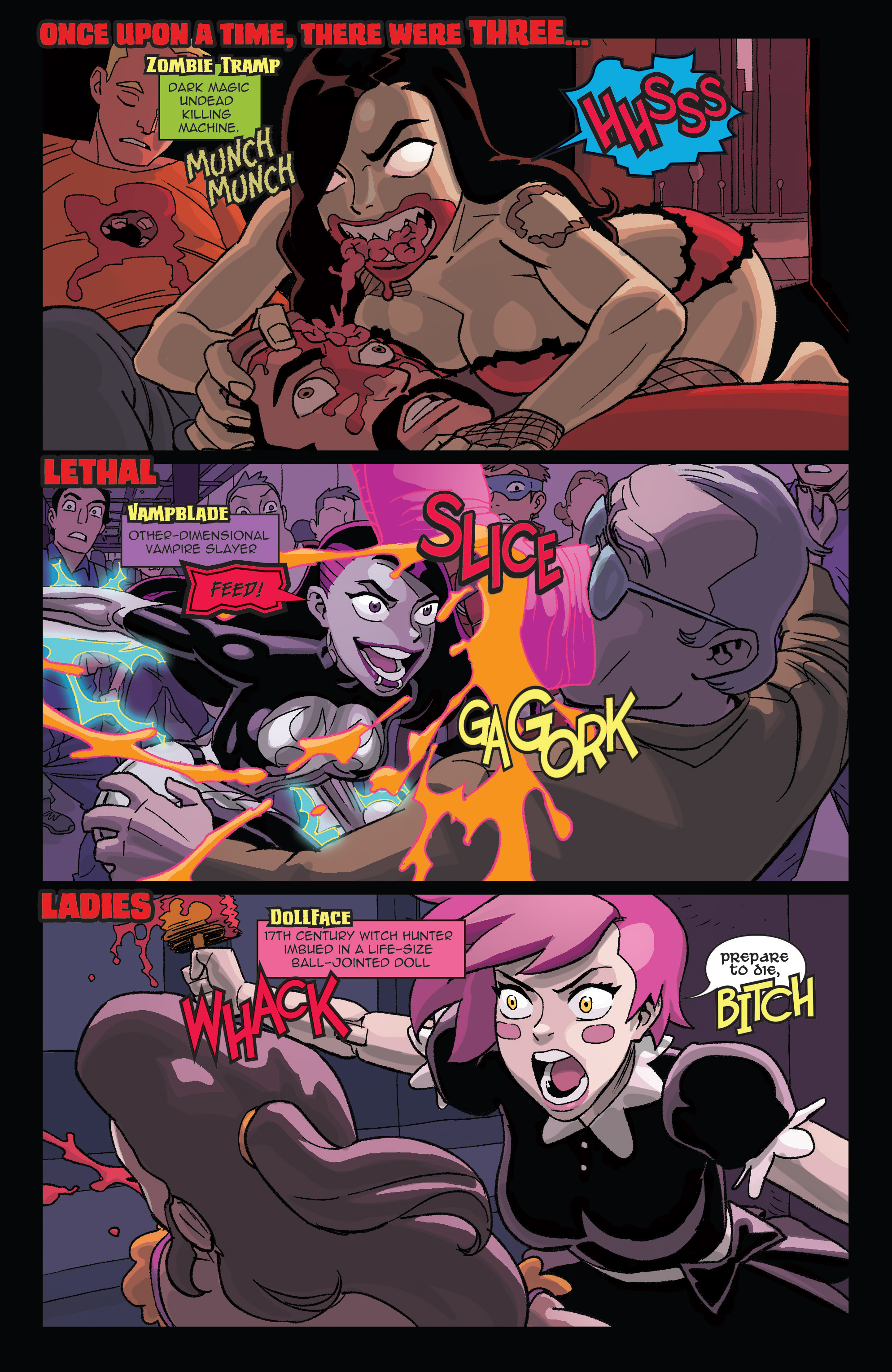 Danger Doll Squad: Galactic Gladiators (2018-): Chapter 1 - Page 4
