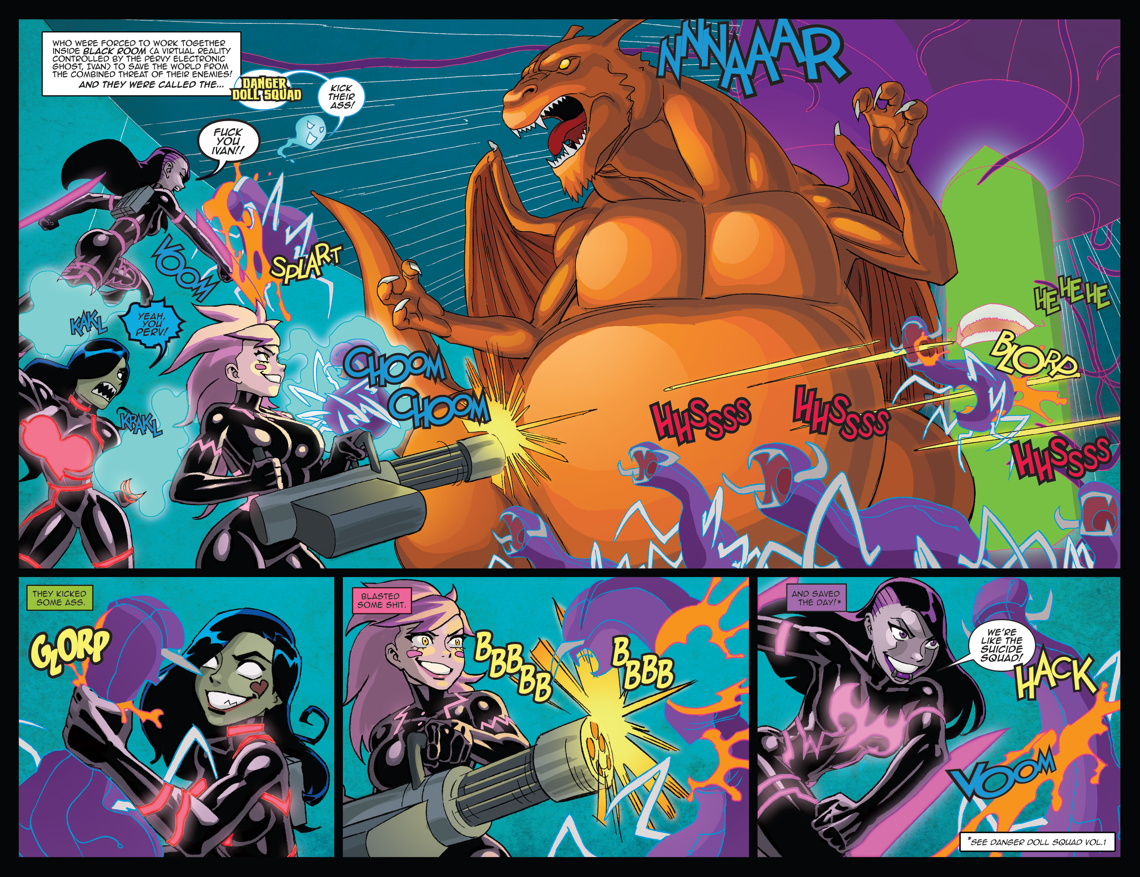 Danger Doll Squad: Galactic Gladiators (2018-): Chapter 1 - Page 5