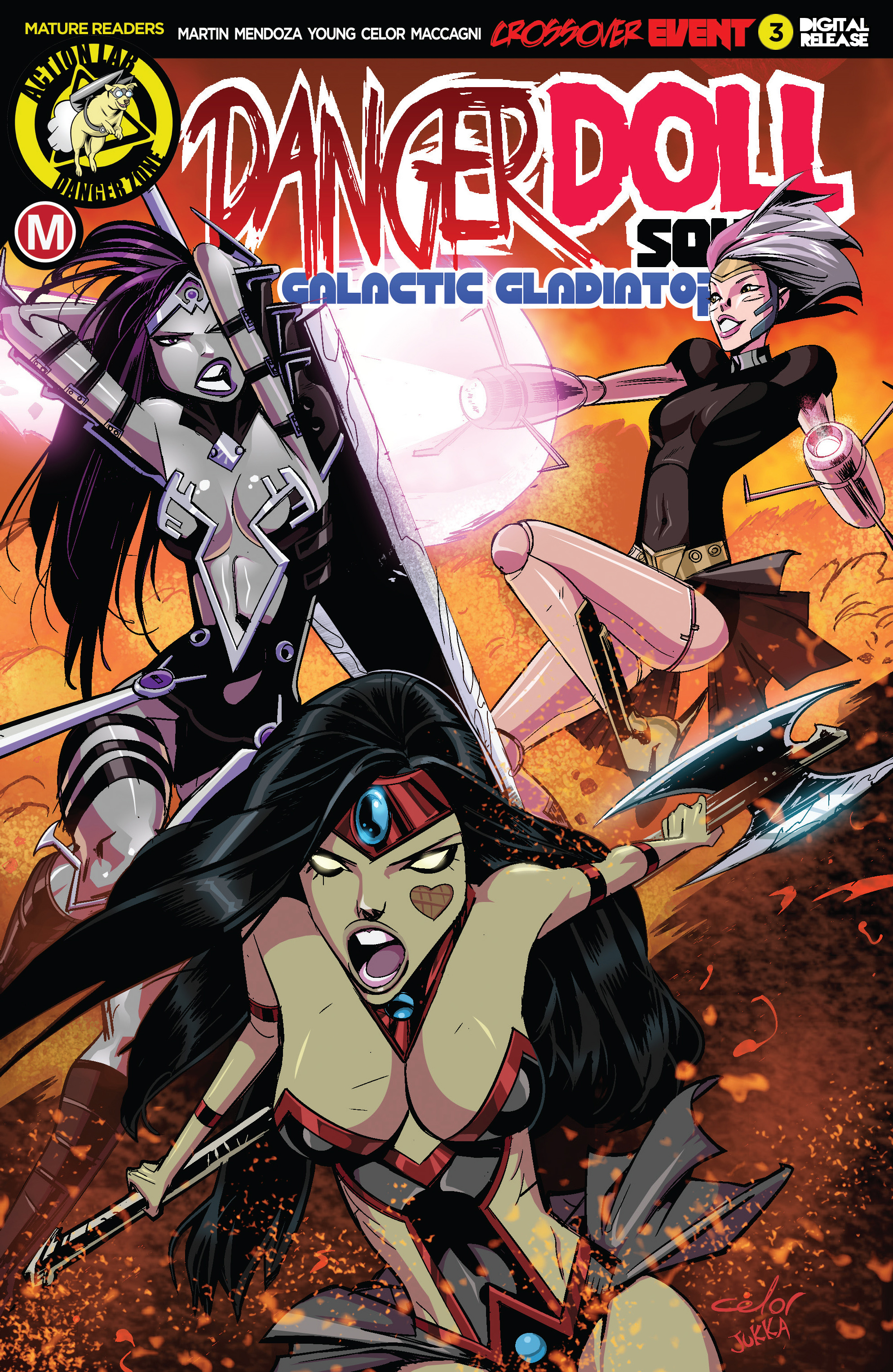 Danger Doll Squad: Galactic Gladiators (2018-): Chapter 3 - Page 1