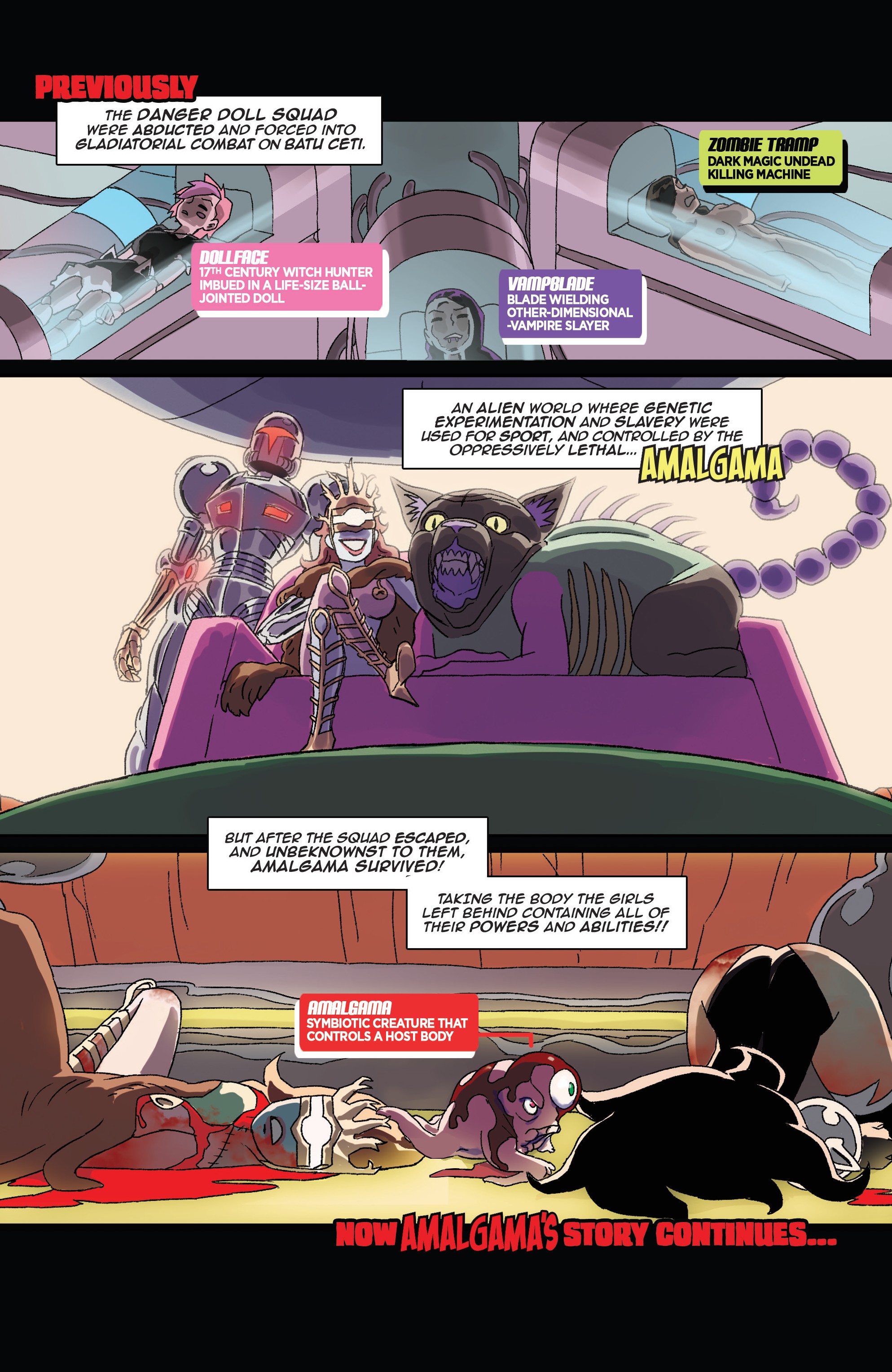 Danger Doll Squad Presents: Amalgama Lives! (2019-): Chapter 1 - Page 2