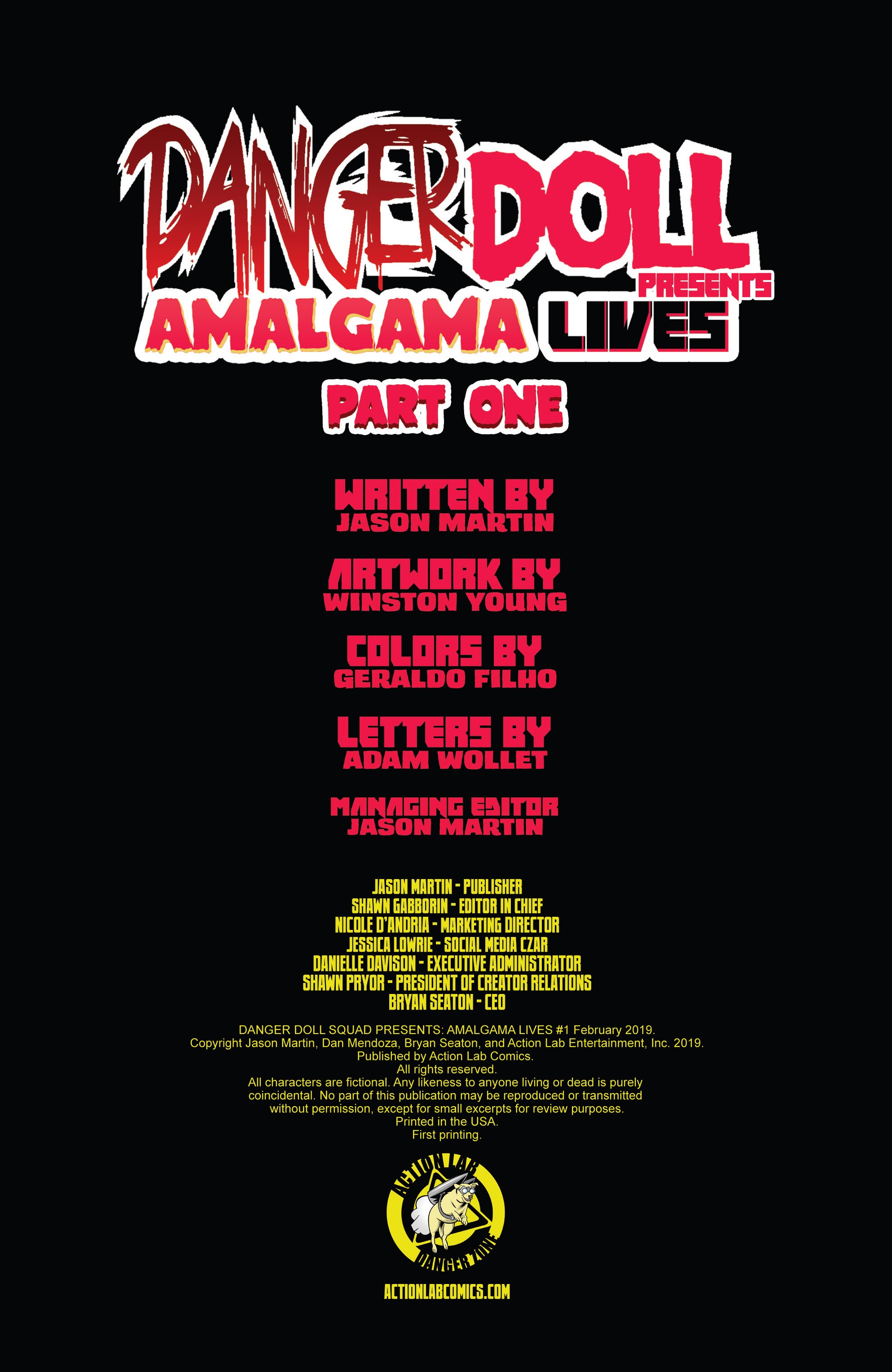 Danger Doll Squad Presents: Amalgama Lives! (2019-): Chapter 1 - Page 3