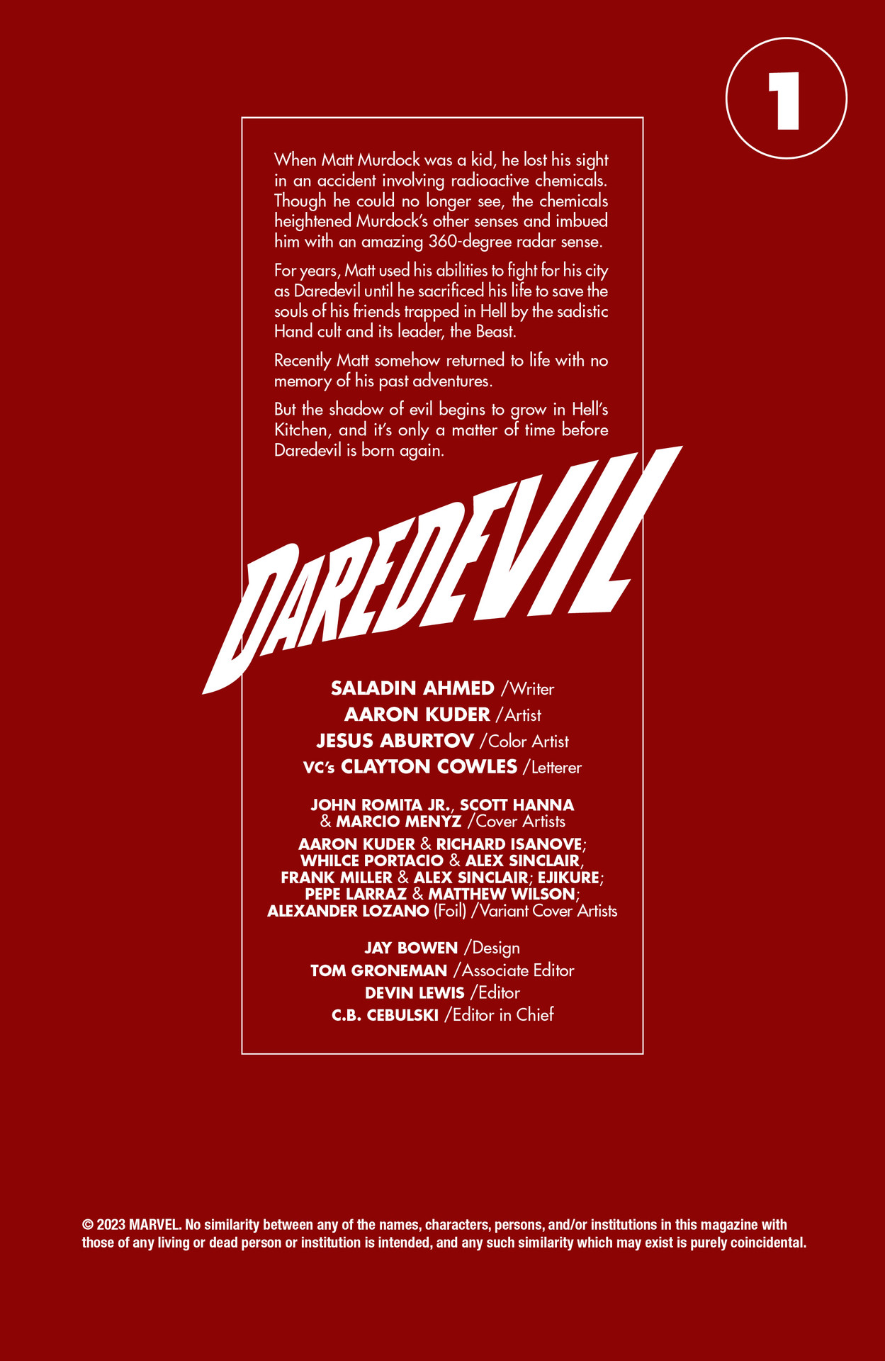 Daredevil (2023-): Chapter 1 - Page 5