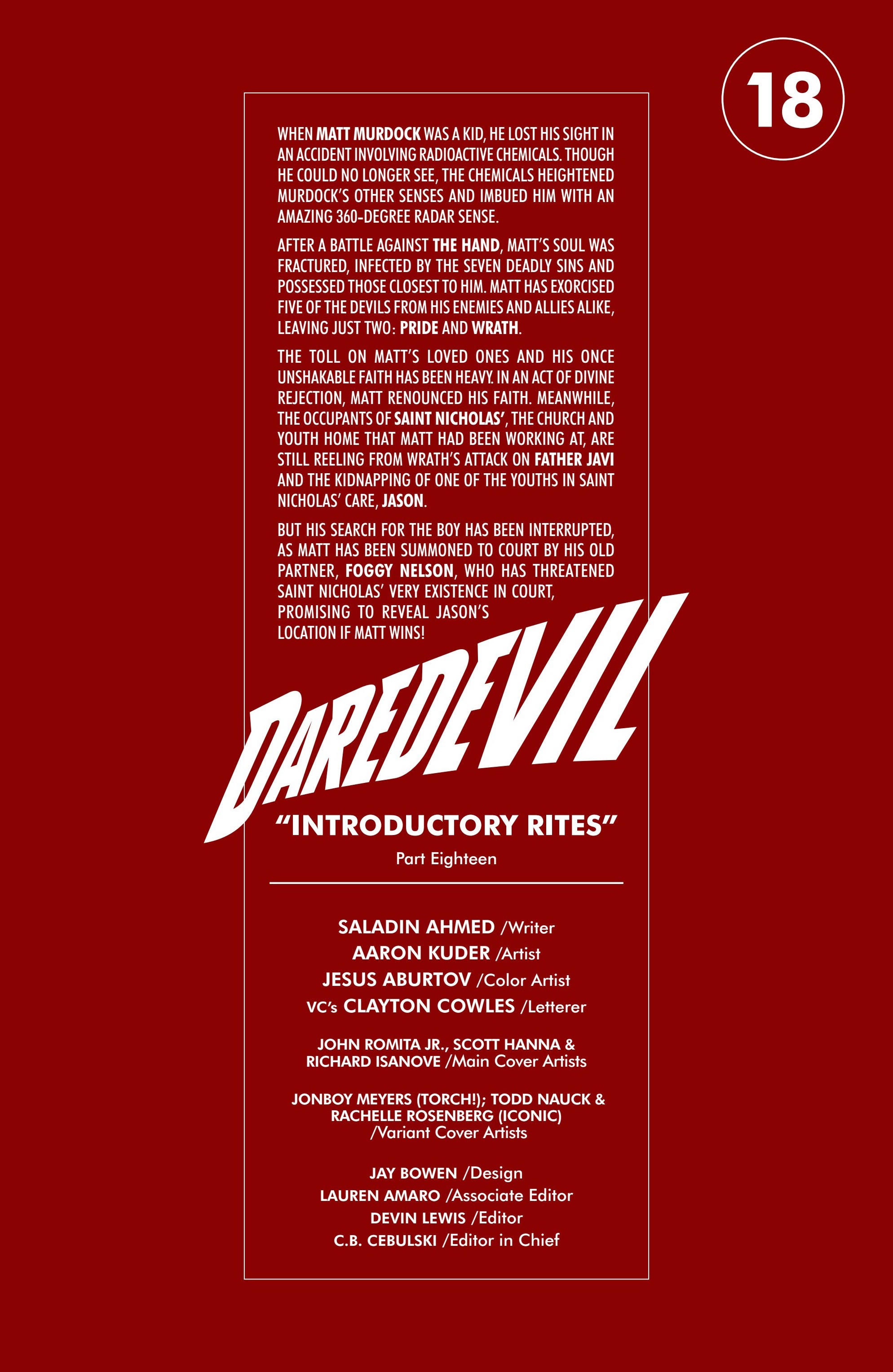 Daredevil (2023-): Chapter 18 - Page 2