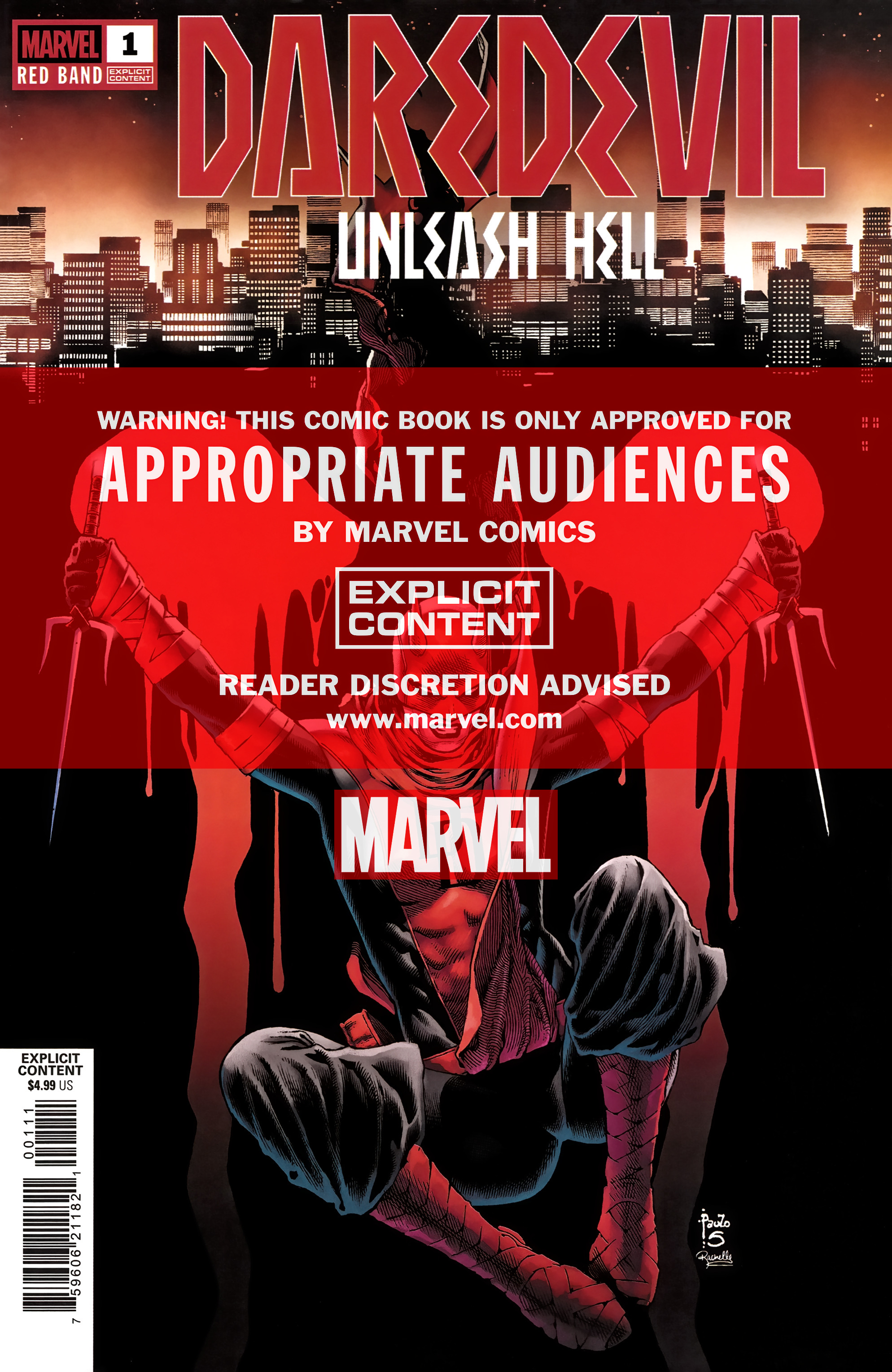 Daredevil: Unleash Hell - Red Band (2025-): Chapter 1 - Page 1