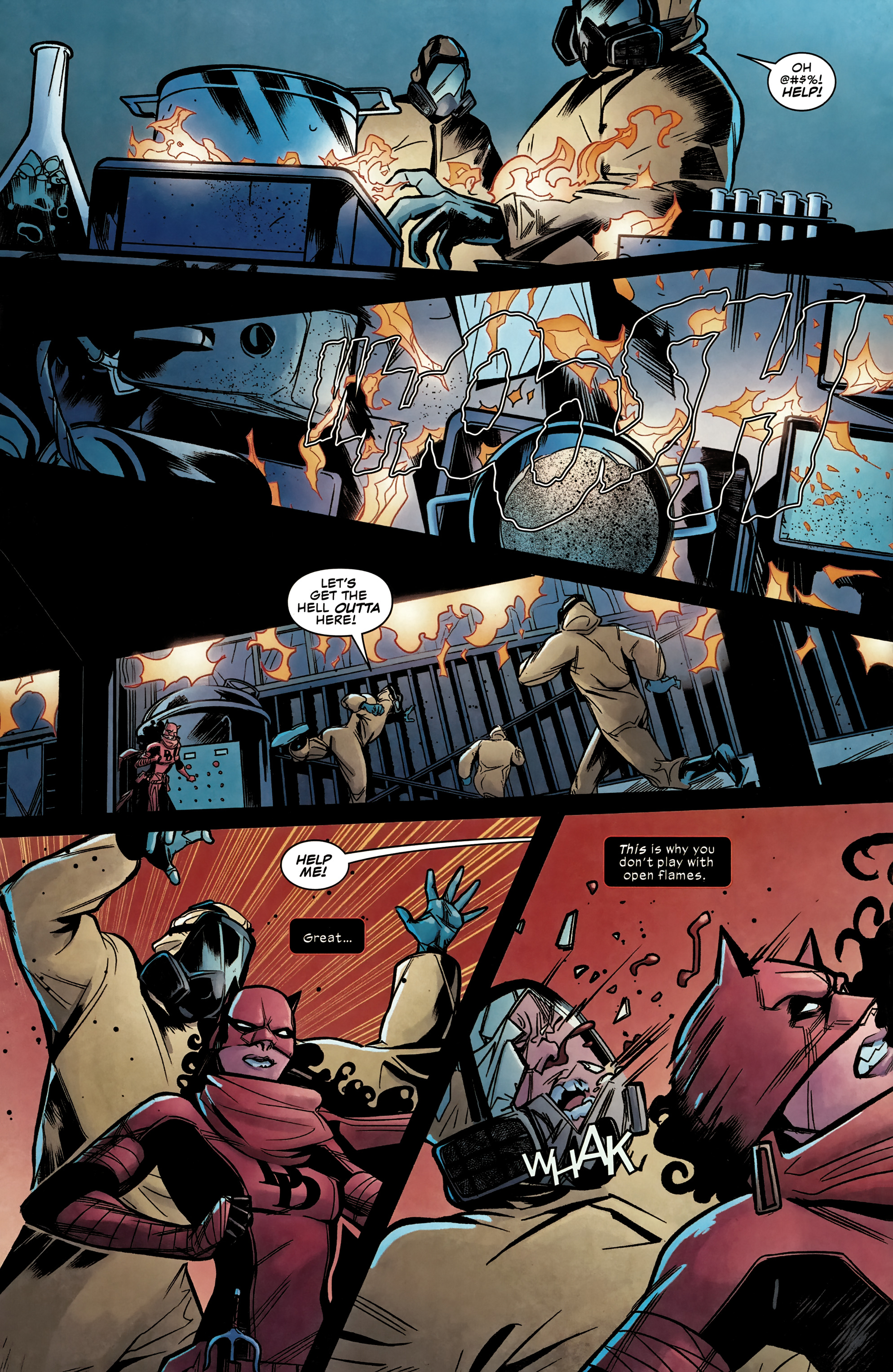 Daredevil: Unleash Hell - Red Band (2025-): Chapter 1 - Page 8