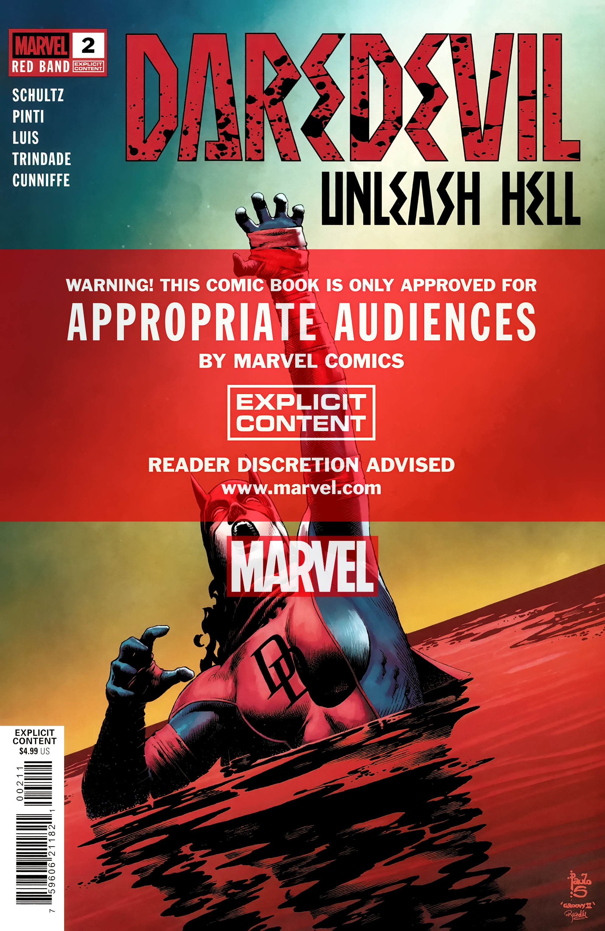 Daredevil: Unleash Hell - Red Band (2025-): Chapter 2 - Page 1
