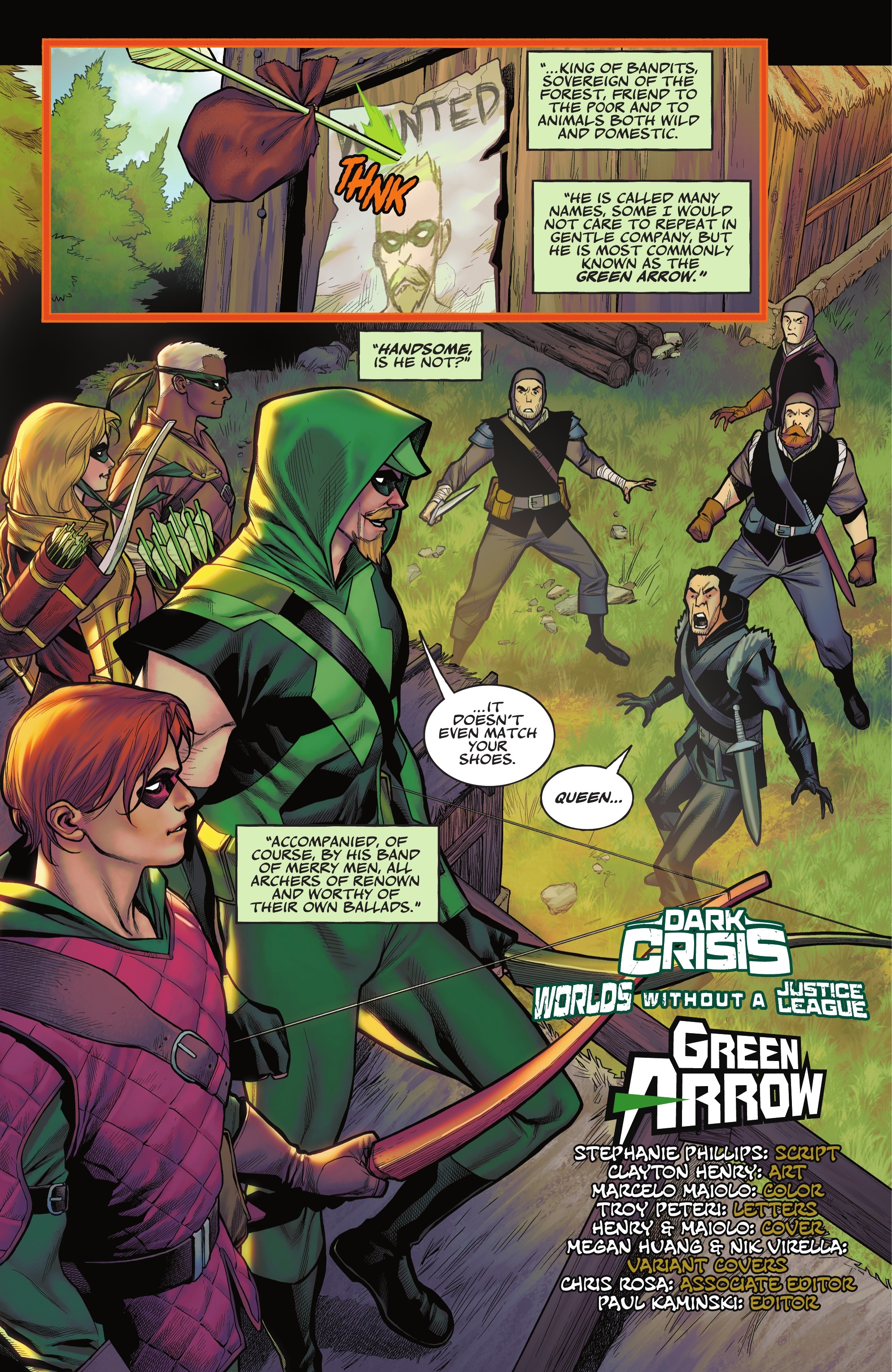 Dark Crisis: Worlds Without A Justice League - Green Arrow (2022-): Chapter 1 - Page 5