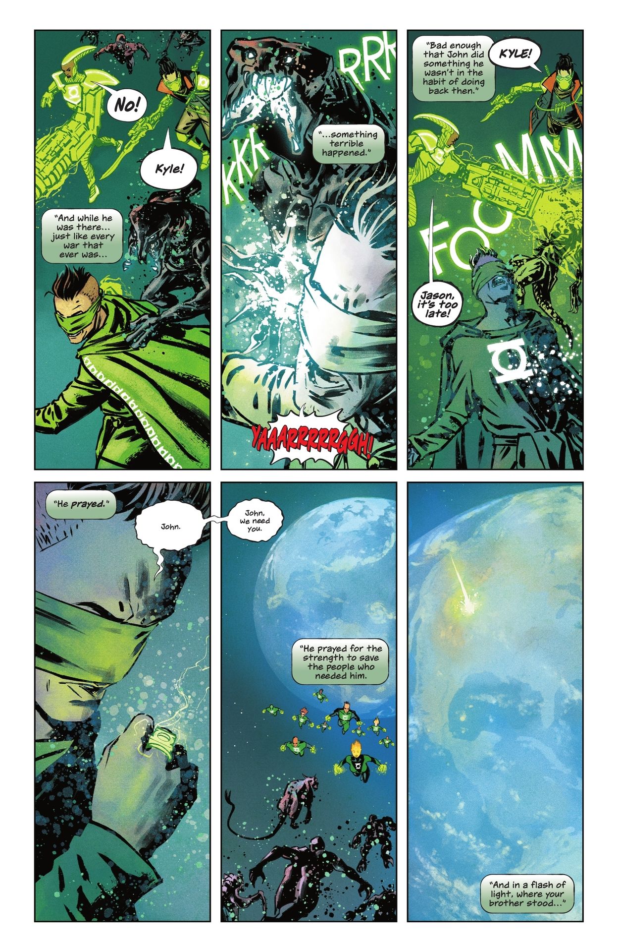 Dark Crisis: Worlds Without a Justice League - Green Lantern (2022-): Chapter 1 - Page 6
