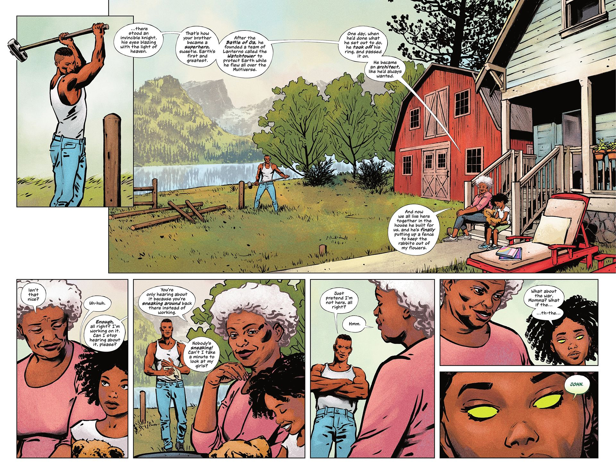 Dark Crisis: Worlds Without a Justice League - Green Lantern (2022-): Chapter 1 - Page 7