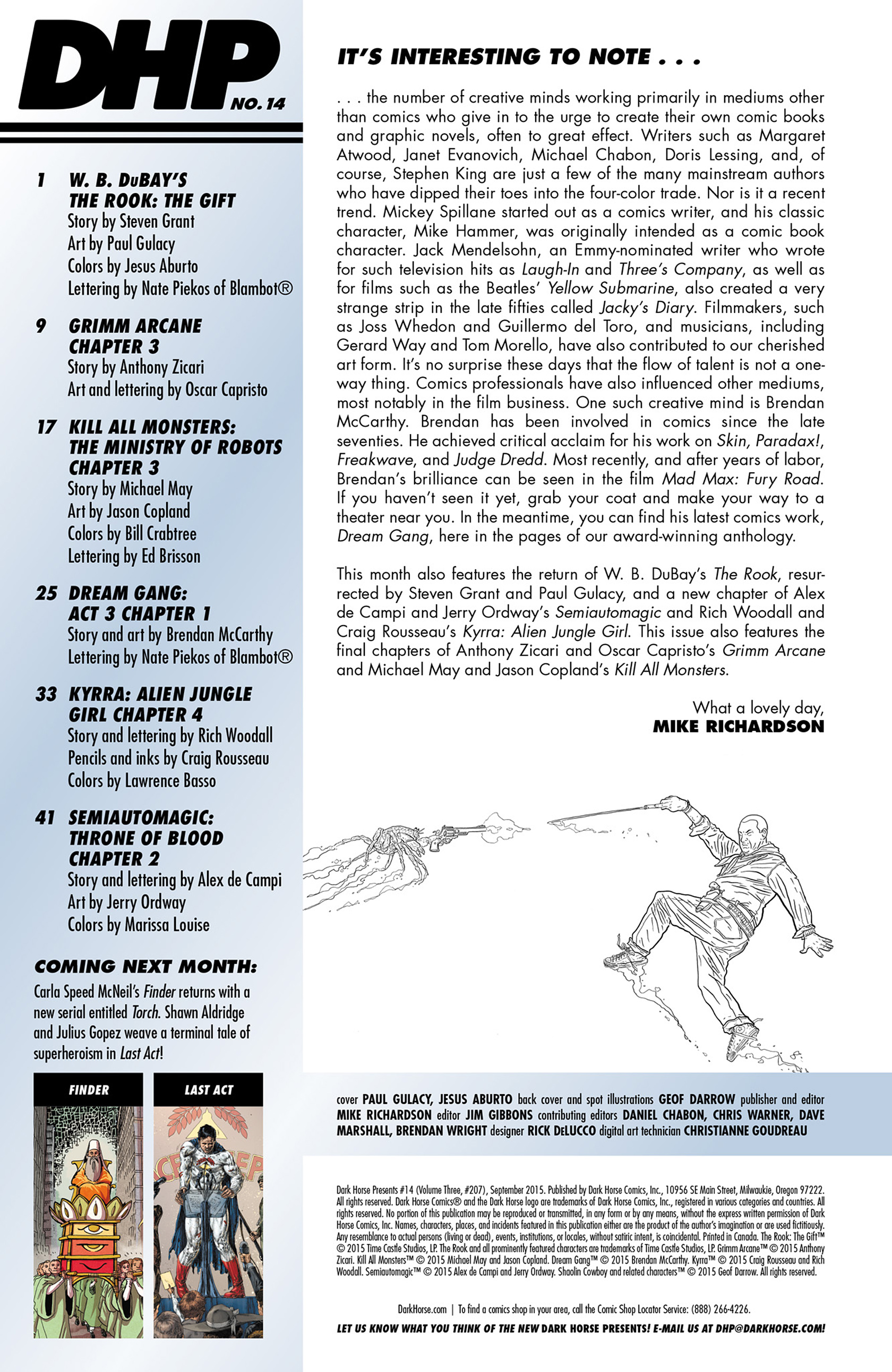 Dark Horse Presents Vol. 3 (2014-): Chapter 14 - Page 2