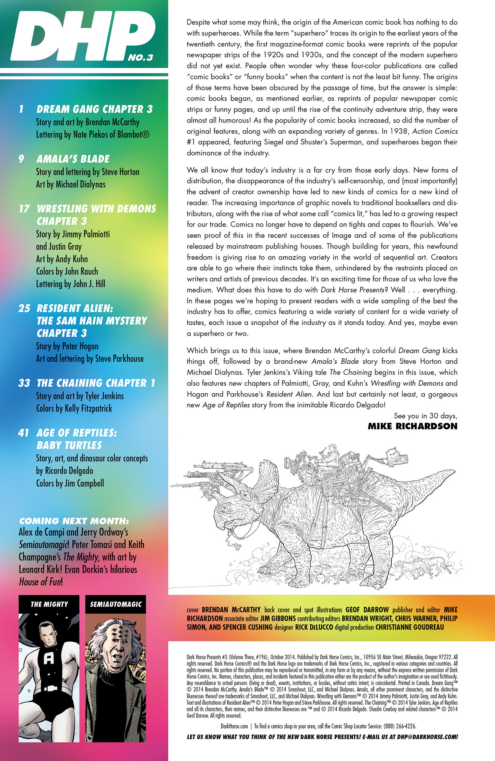 Dark Horse Presents Vol. 3 (2014-): Chapter 3 - Page 2